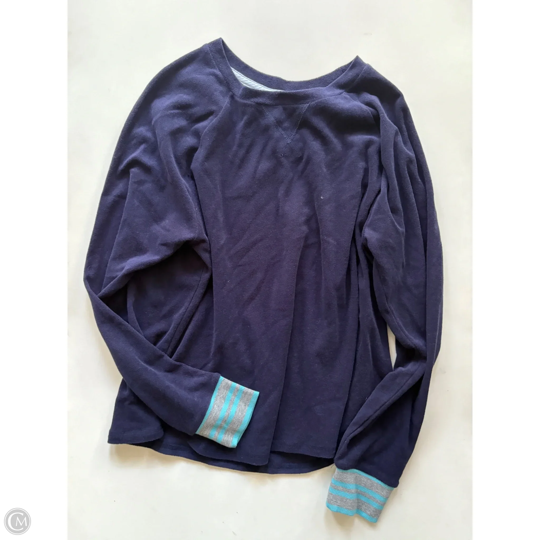 Top Long Sleeve By Southern Tide In Navy, Size: L - Image 1