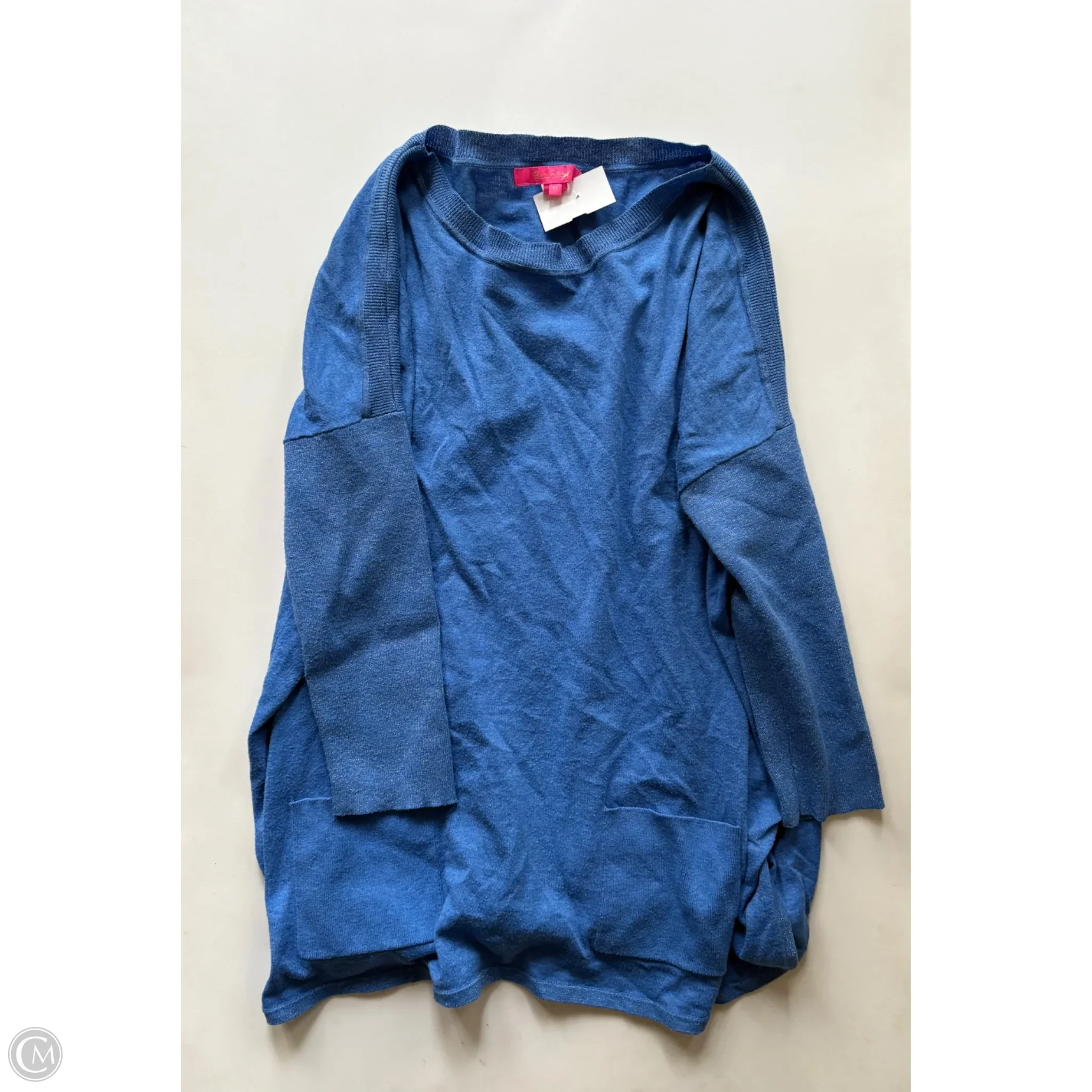 Sweater Designer By Lilly Pulitzer In Blue, Size: M - Image 1