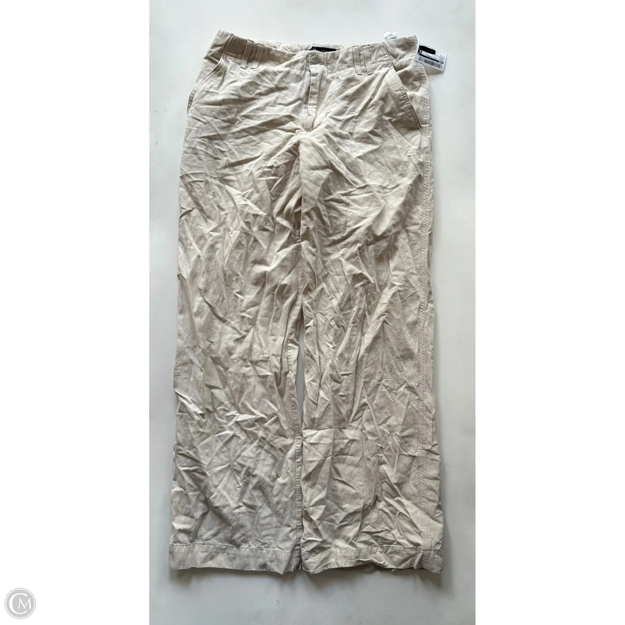 Pants Chinos & Khakis By Zara In Cream, Size: 8 - Image 1