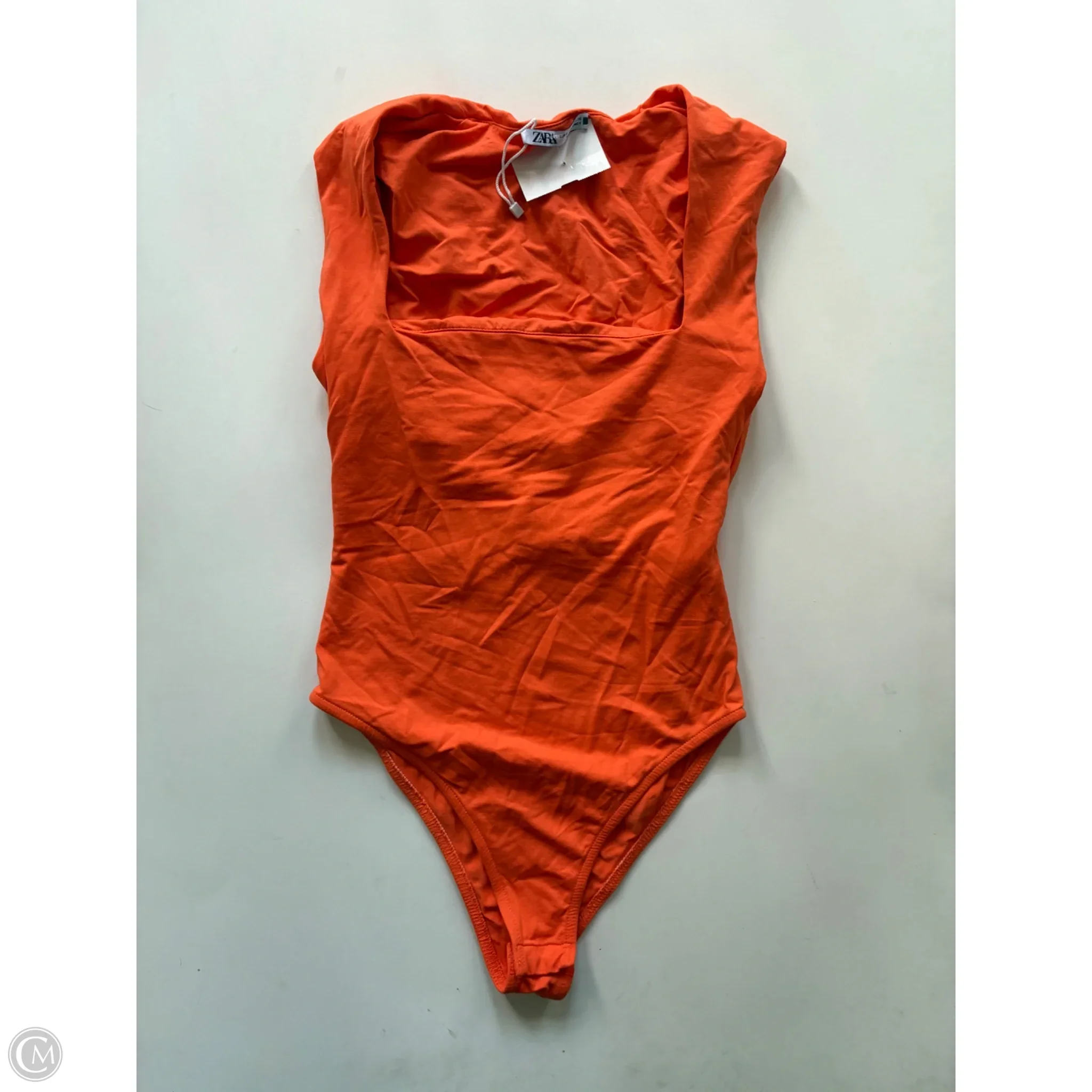 Bodysuit By Zara In Orange, Size: S - Image 1
