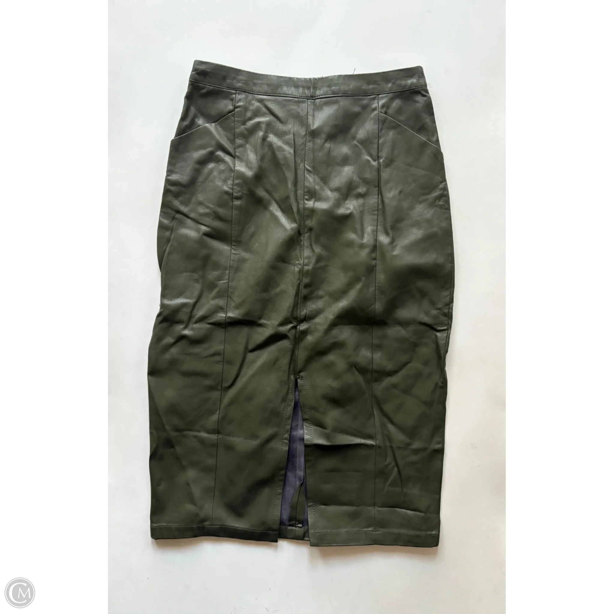 Skirt Mini & Short By Who What Wear In Green, Size: 2 - Image 1