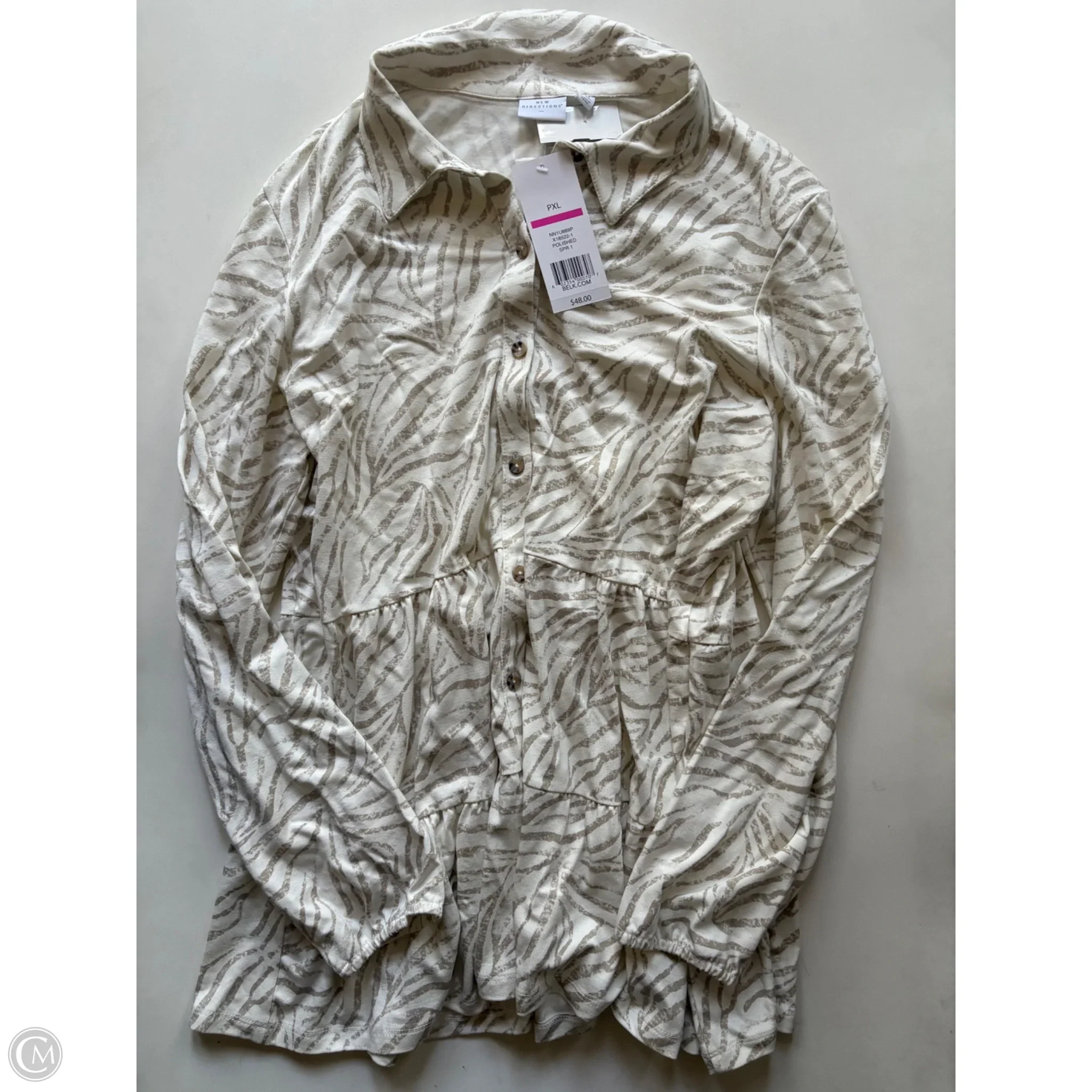 Dress Work By Tommy Hilfiger In Floral Print, Size: M - Image 1