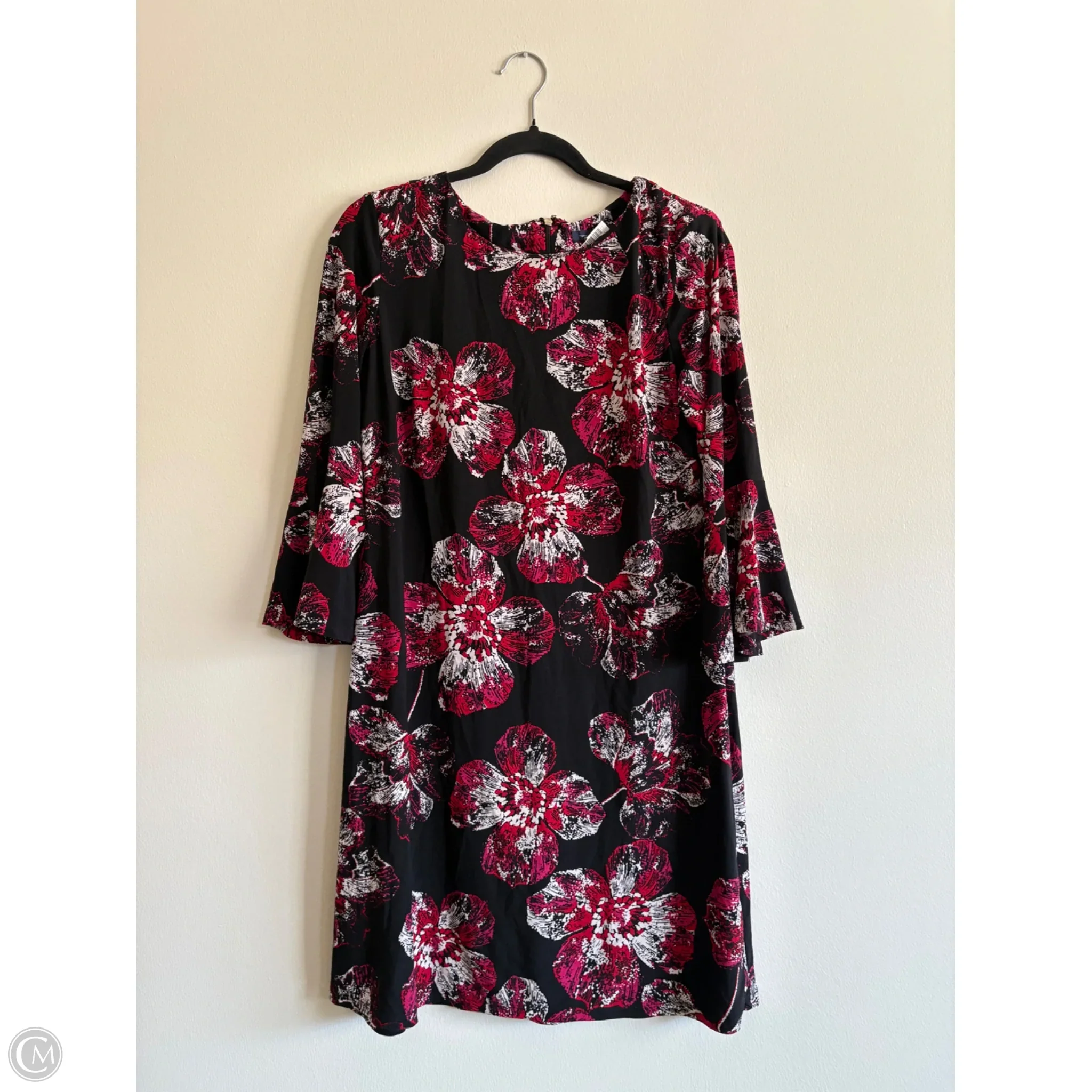 Top Long Sleeve By New Directions In Cream, Size: Xlp - Image 1