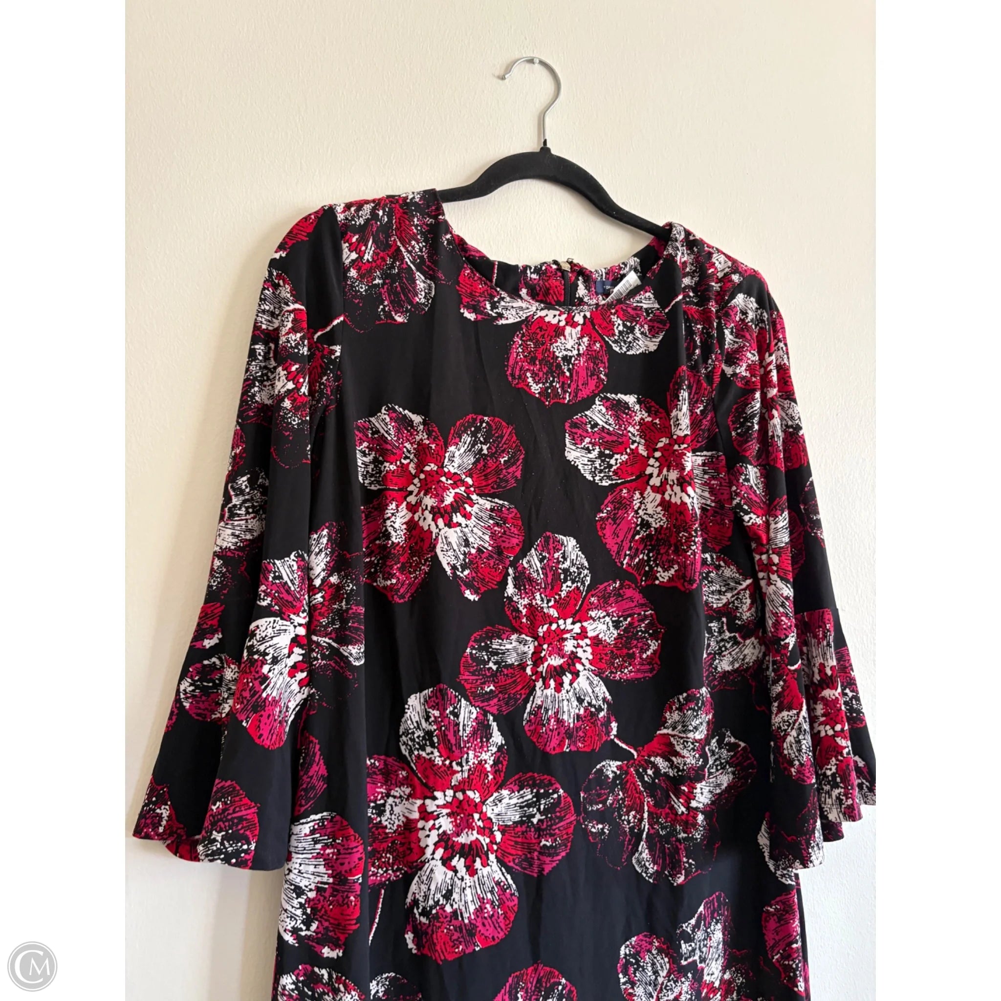 Top Long Sleeve By New Directions In Cream, Size: Xlp - Image 3