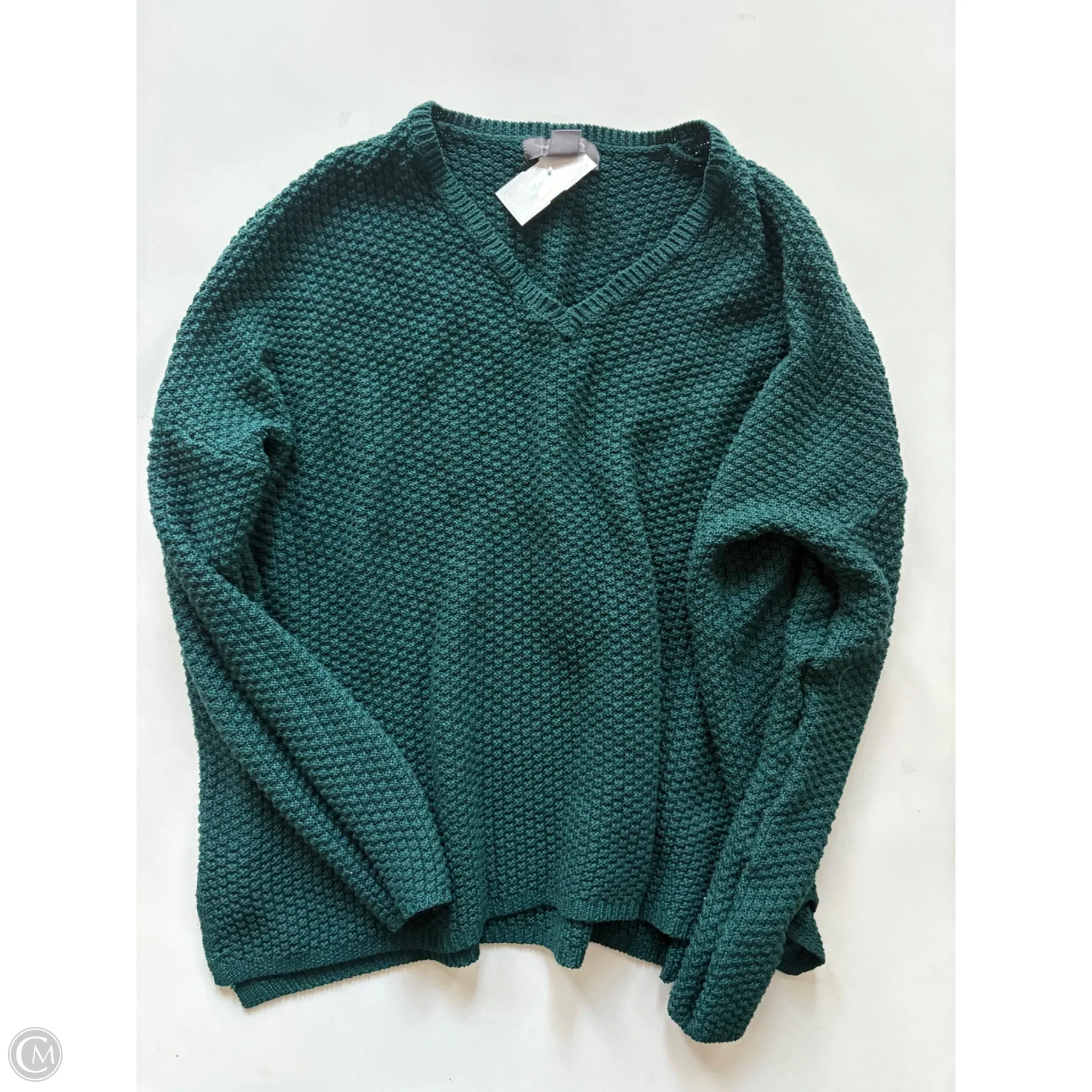 Sweater By Primark In Green, Size: Xs - Image 1