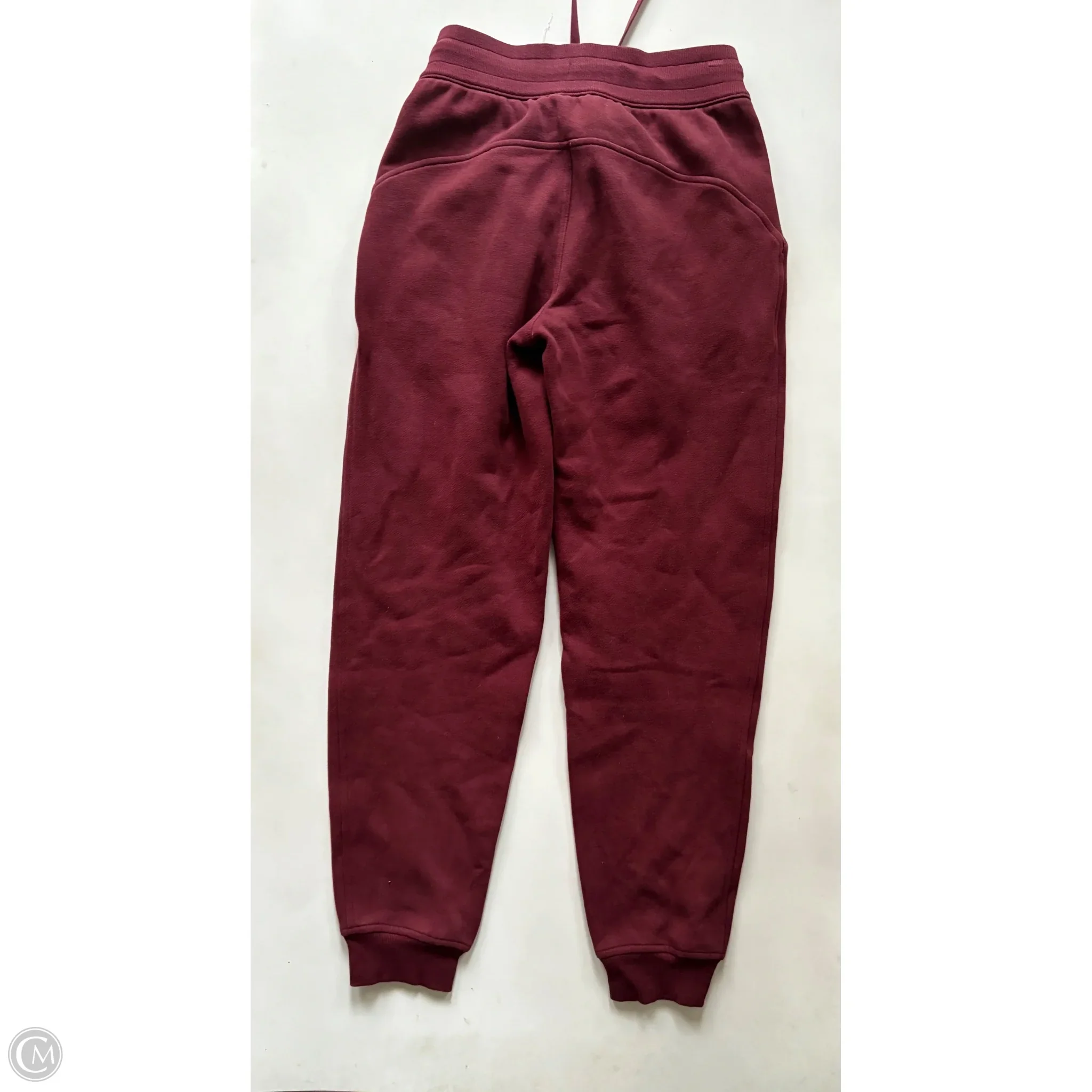 Athletic Pants By Lululemon In Maroon, Size: Xs - Image 2