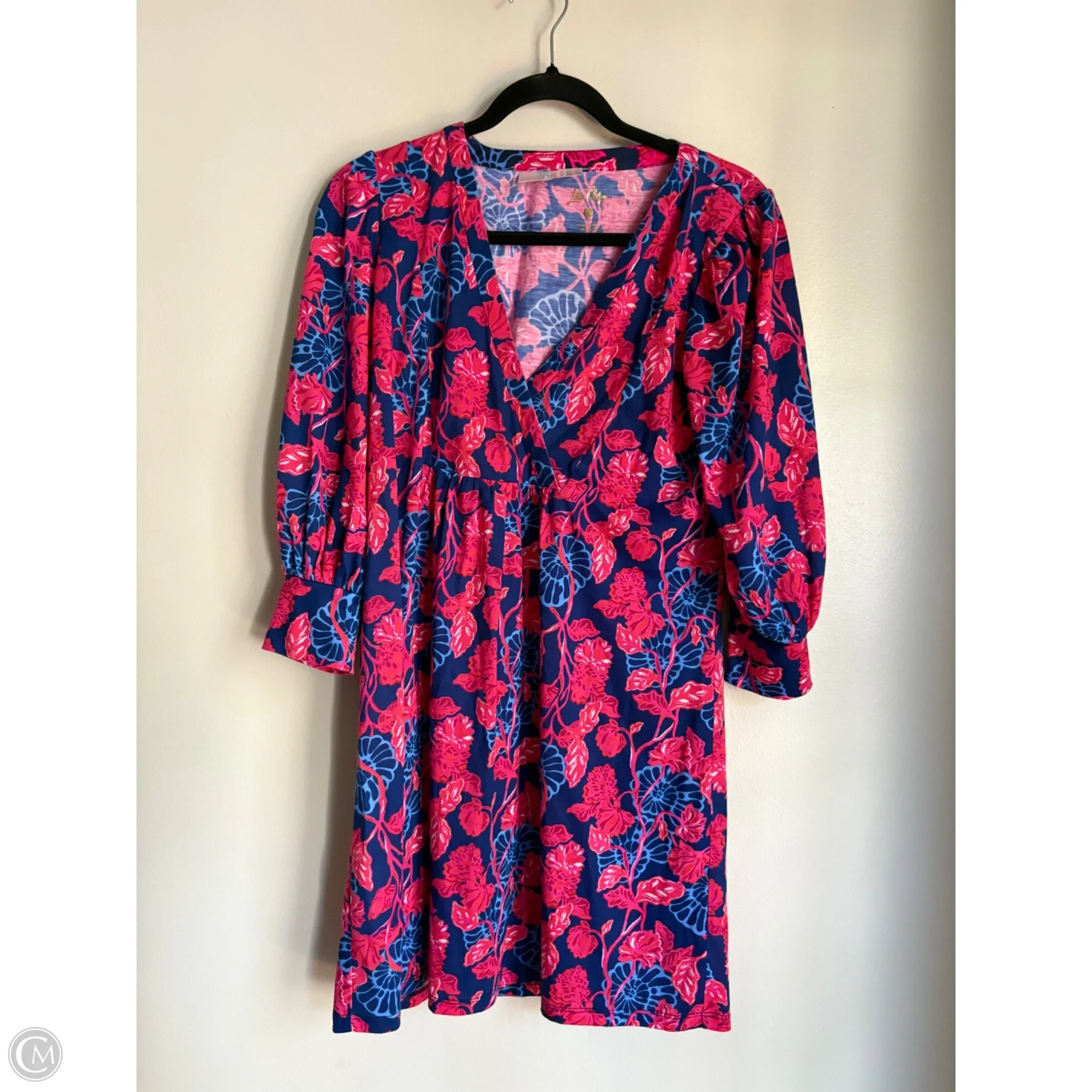 Dress Designer By Lilly Pulitzer In Floral Print, Size: S - Image 1