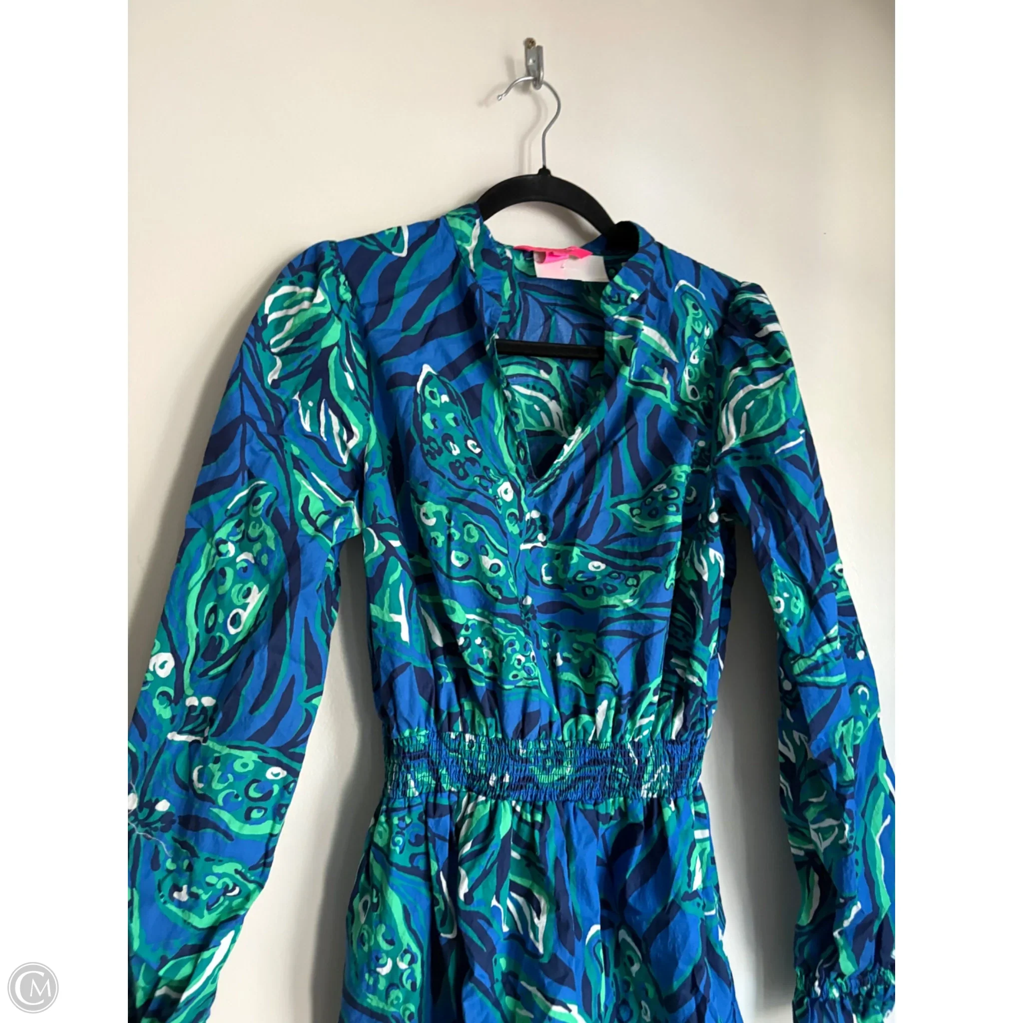 Dress Designer By Lilly Pulitzer In Blue, Size: 4 - Image 3