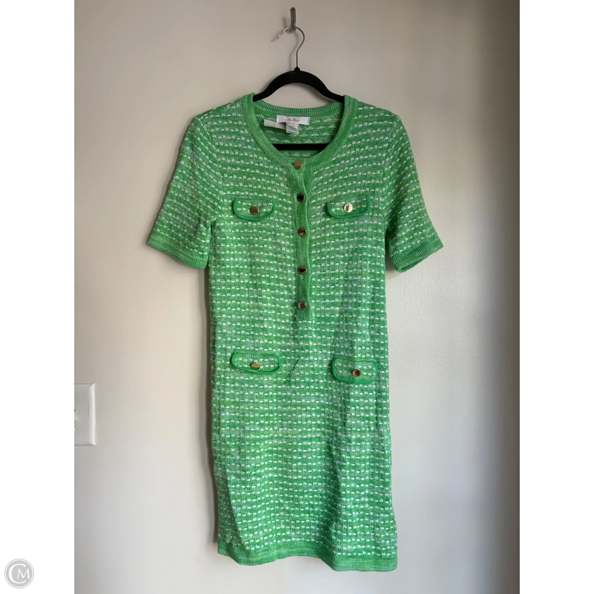 Dress Designer By Lilly Pulitzer In Green, Size: S - Image 1