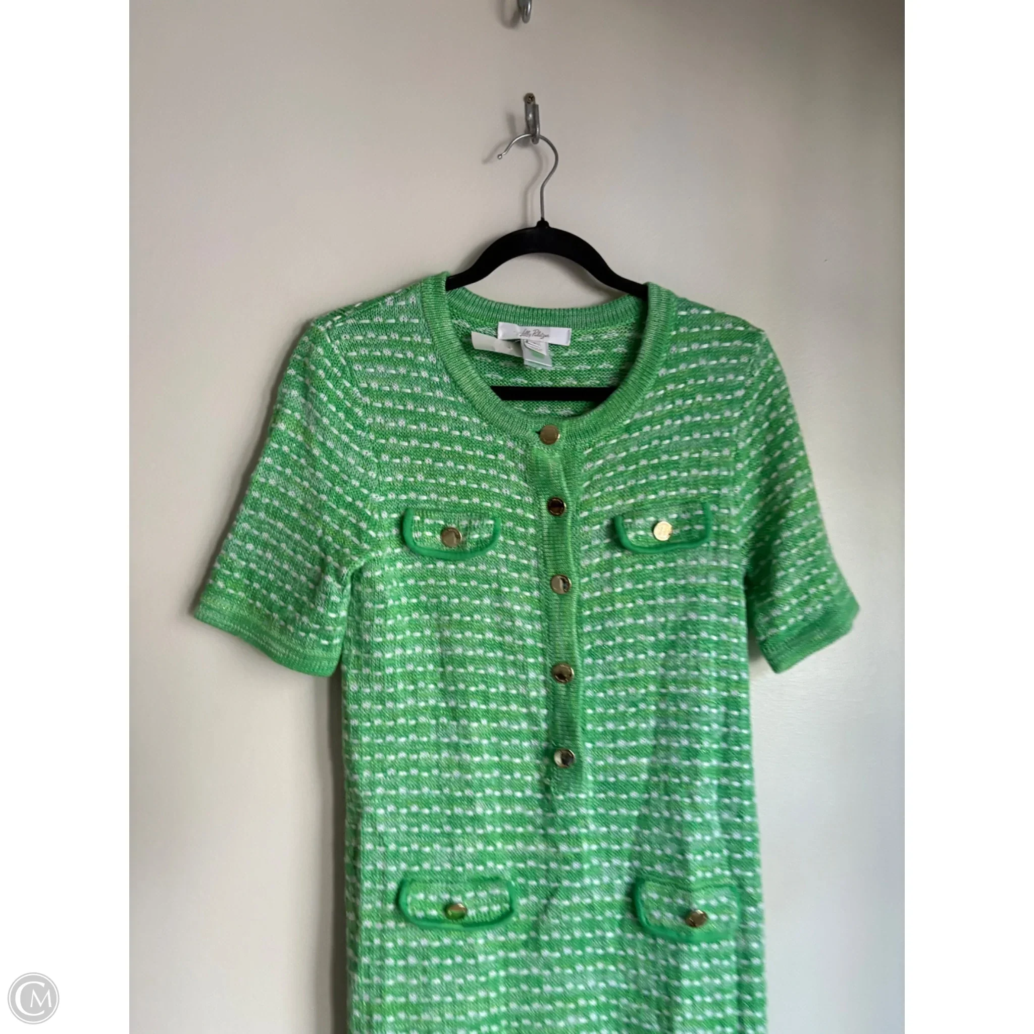 Dress Designer By Lilly Pulitzer In Green, Size: S - Image 3