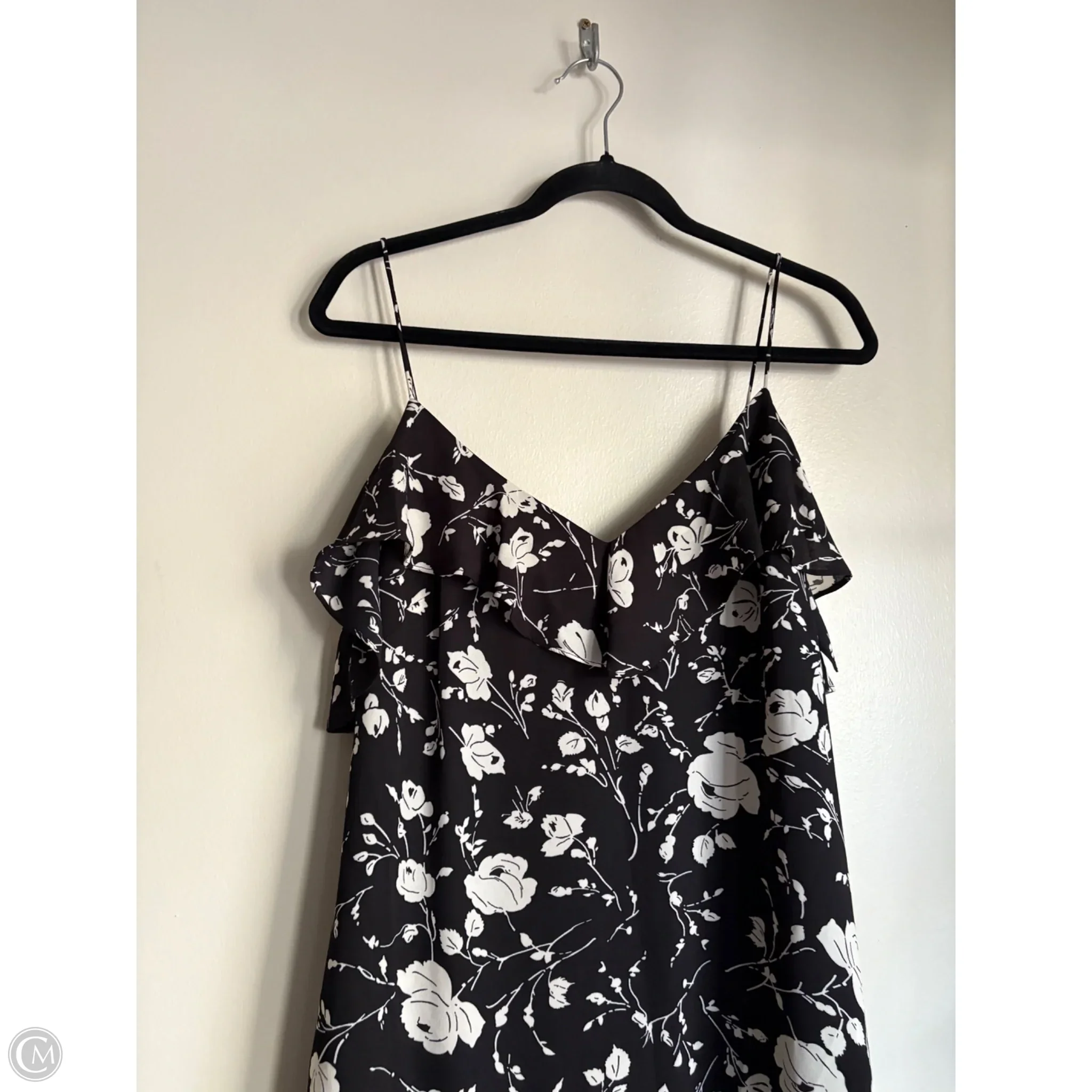 Dress Casual Midi By Lauren By Ralph Lauren In Black, Size: M - Image 3