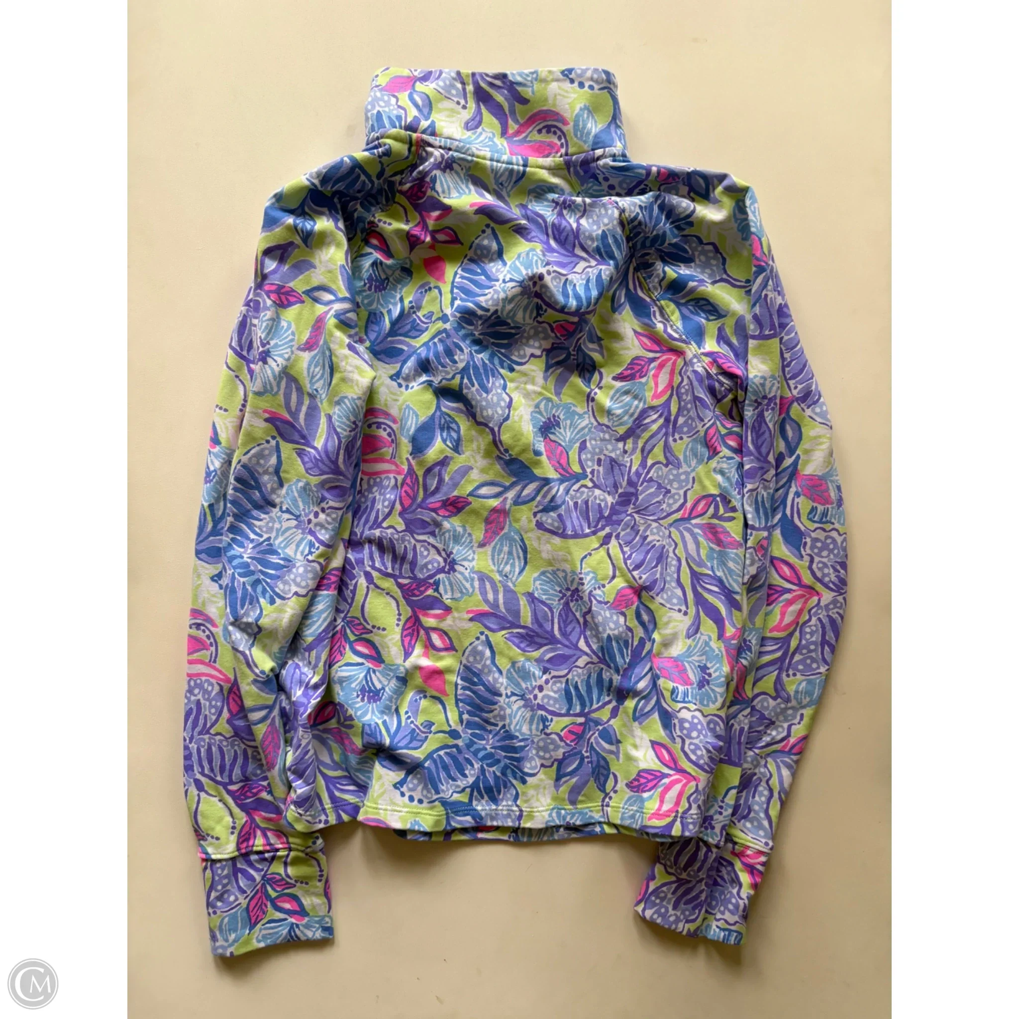 Top Long Sleeve Designer By Lilly Pulitzer In Purple, Size: Xs - Image 2