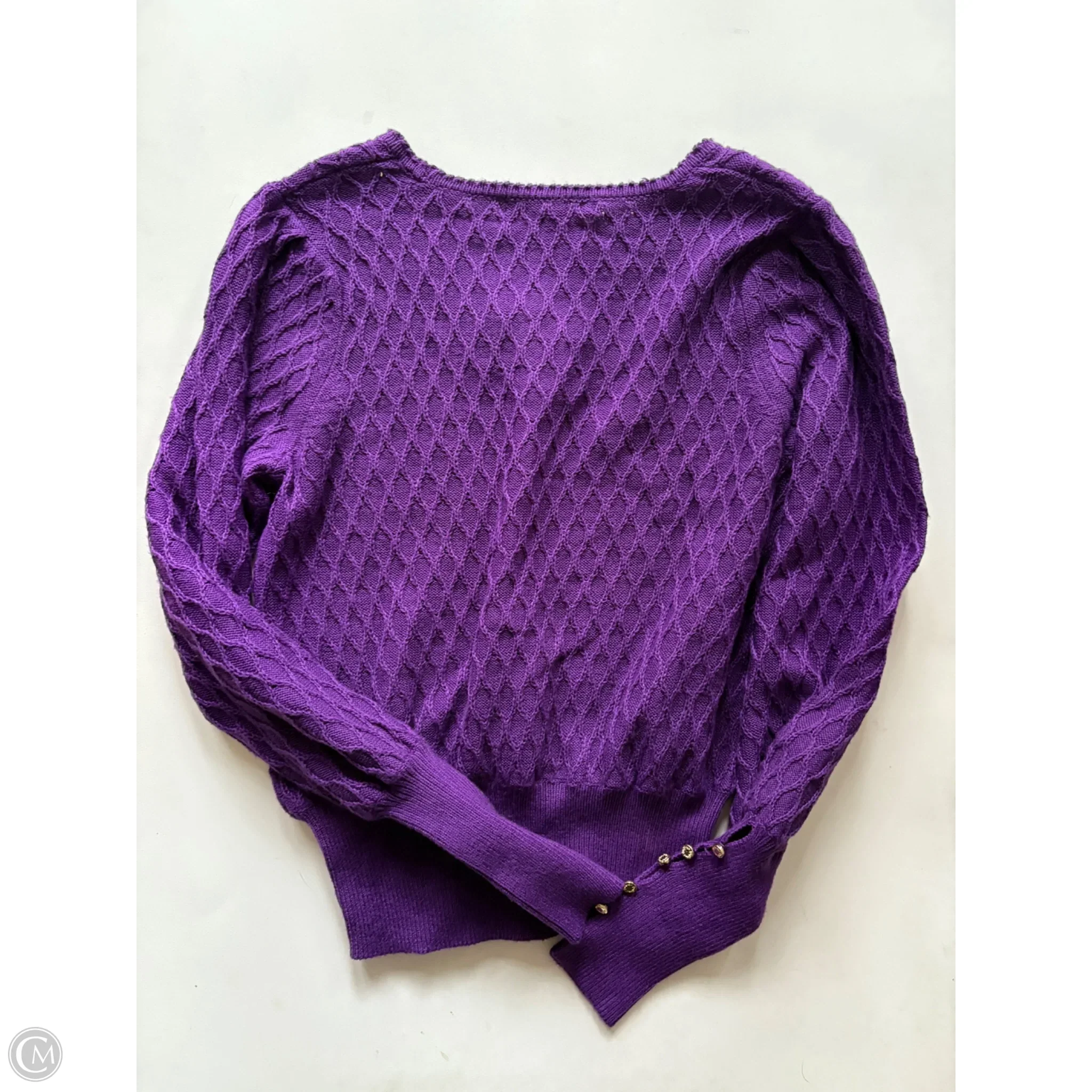 Sweater Designer By Lilly Pulitzer In Purple, Size: S - Image 2