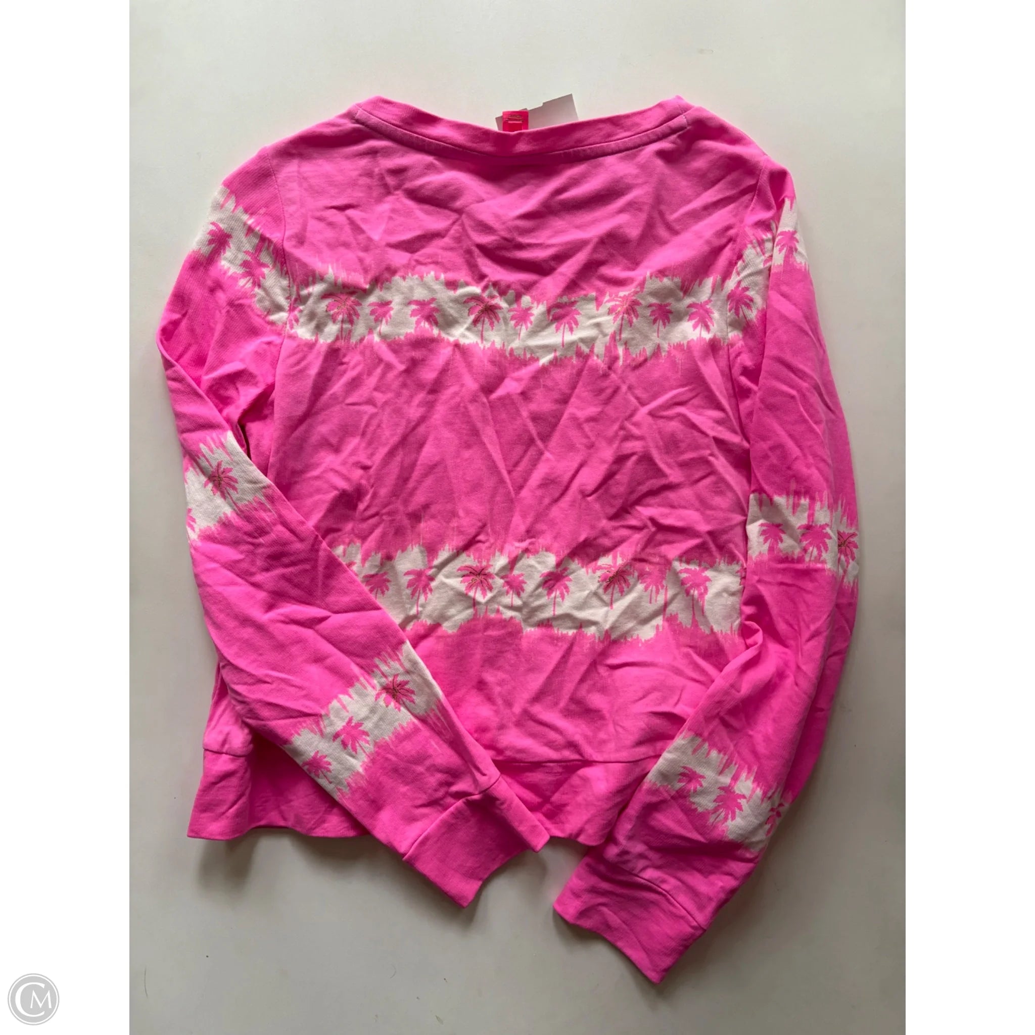 Top Long Sleeve Designer By Lilly Pulitzer In Pink, Size: S - Image 2