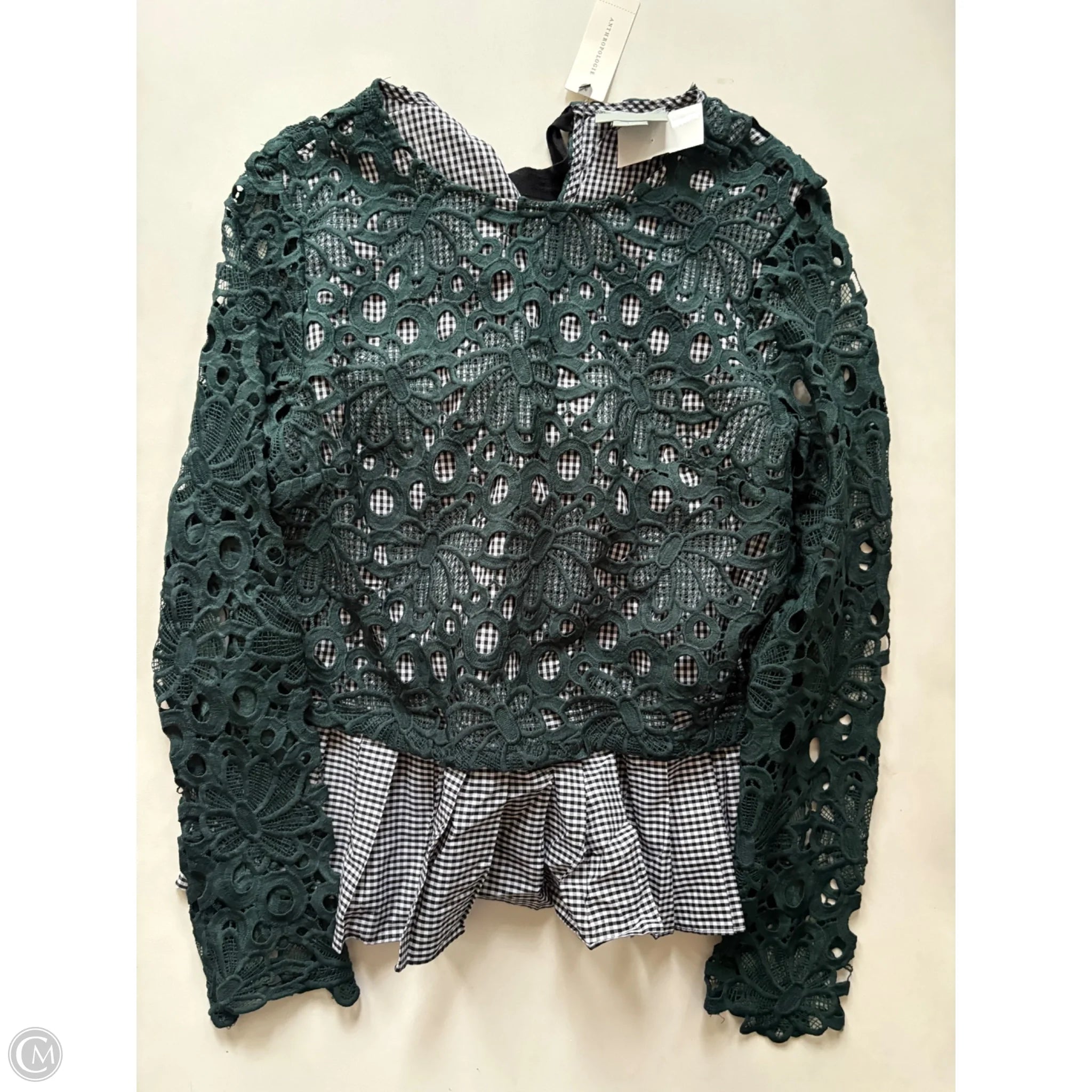 Top Long Sleeve By Maeve In Green, Size: S - Image 1