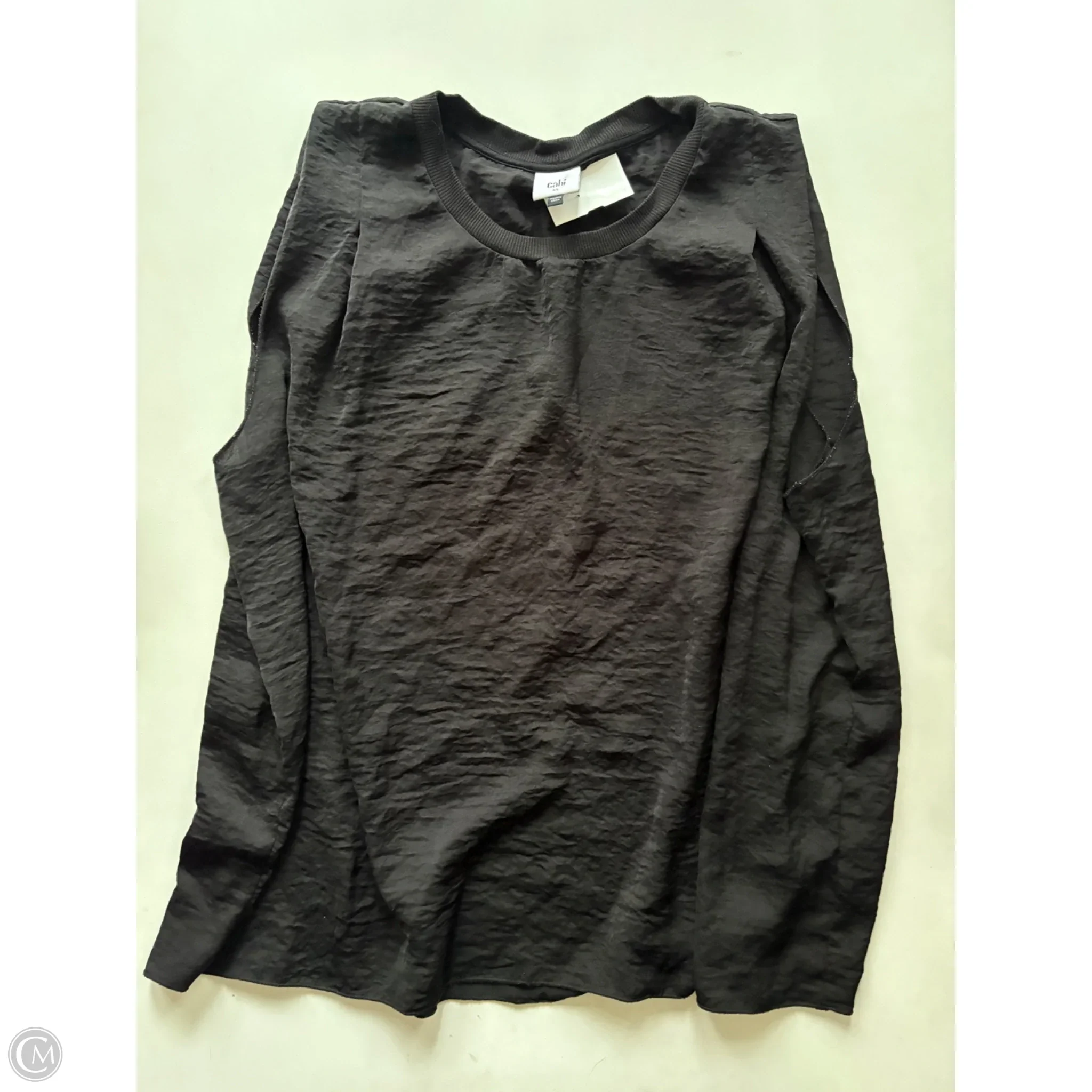 Blouse Sleeveless By Cabi In Black, Size: Xl - Image 1