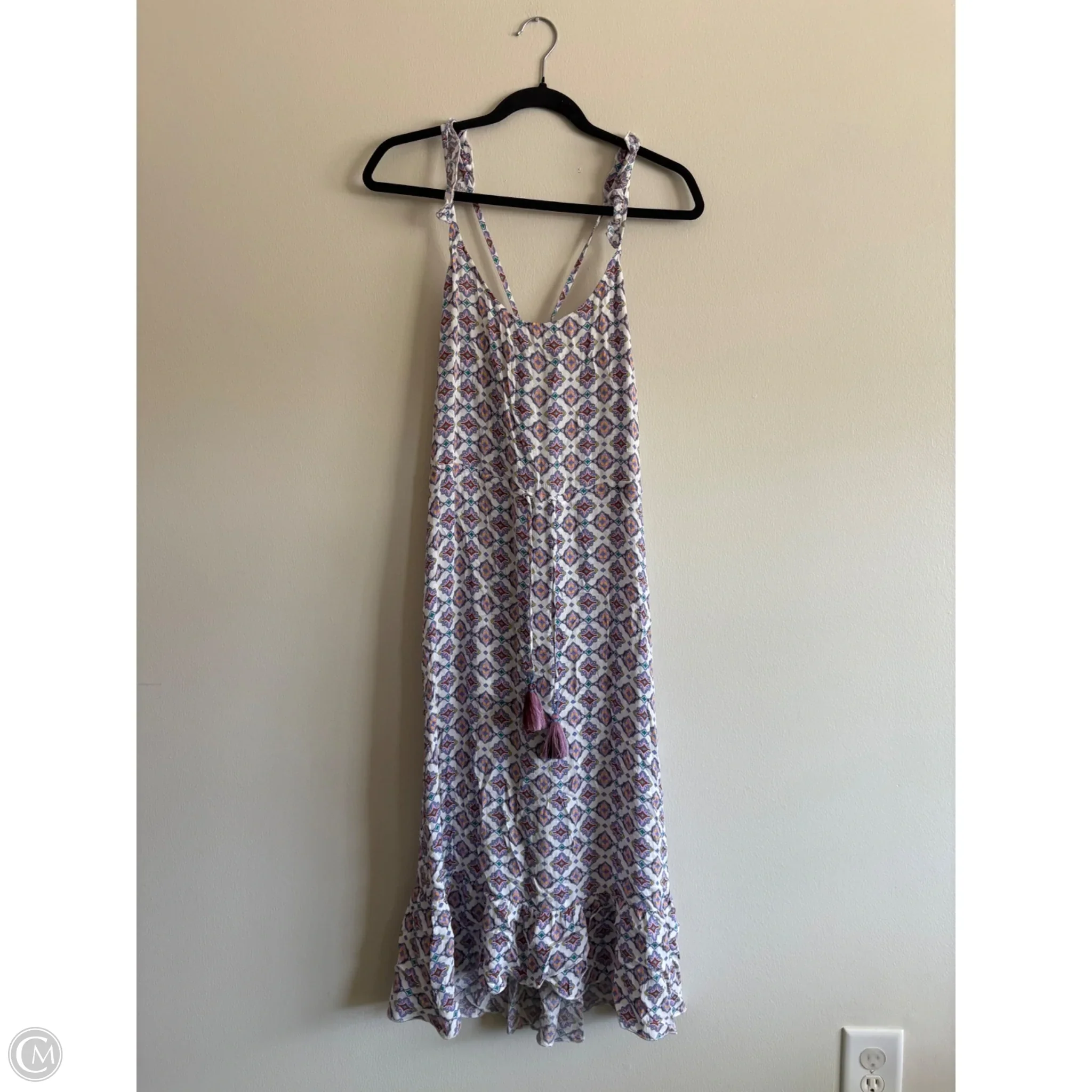 Dress Casual Midi By Becca In Floral Print, Size: S - Image 1