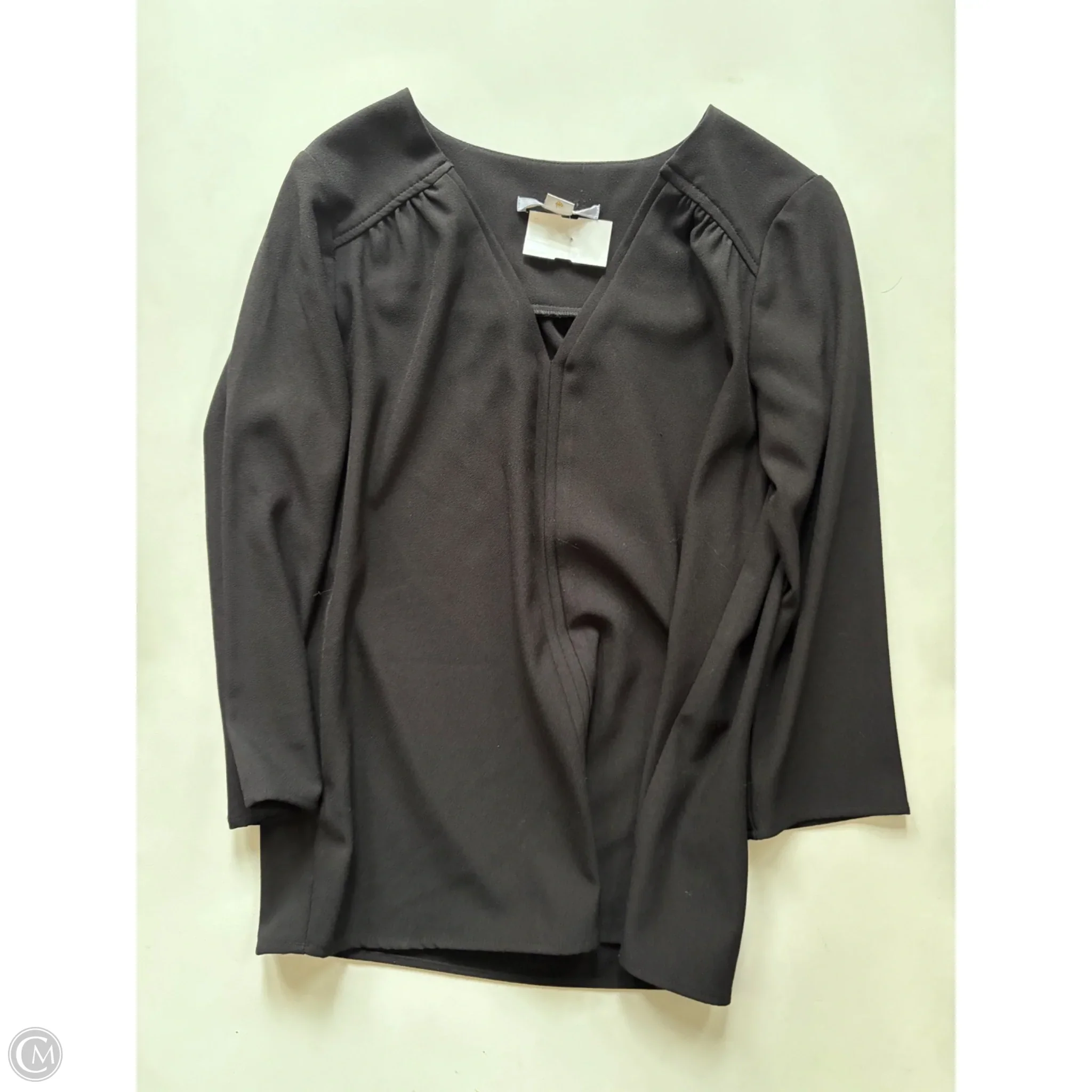Top Long Sleeve By C & E  In Black, Size: S - Image 1