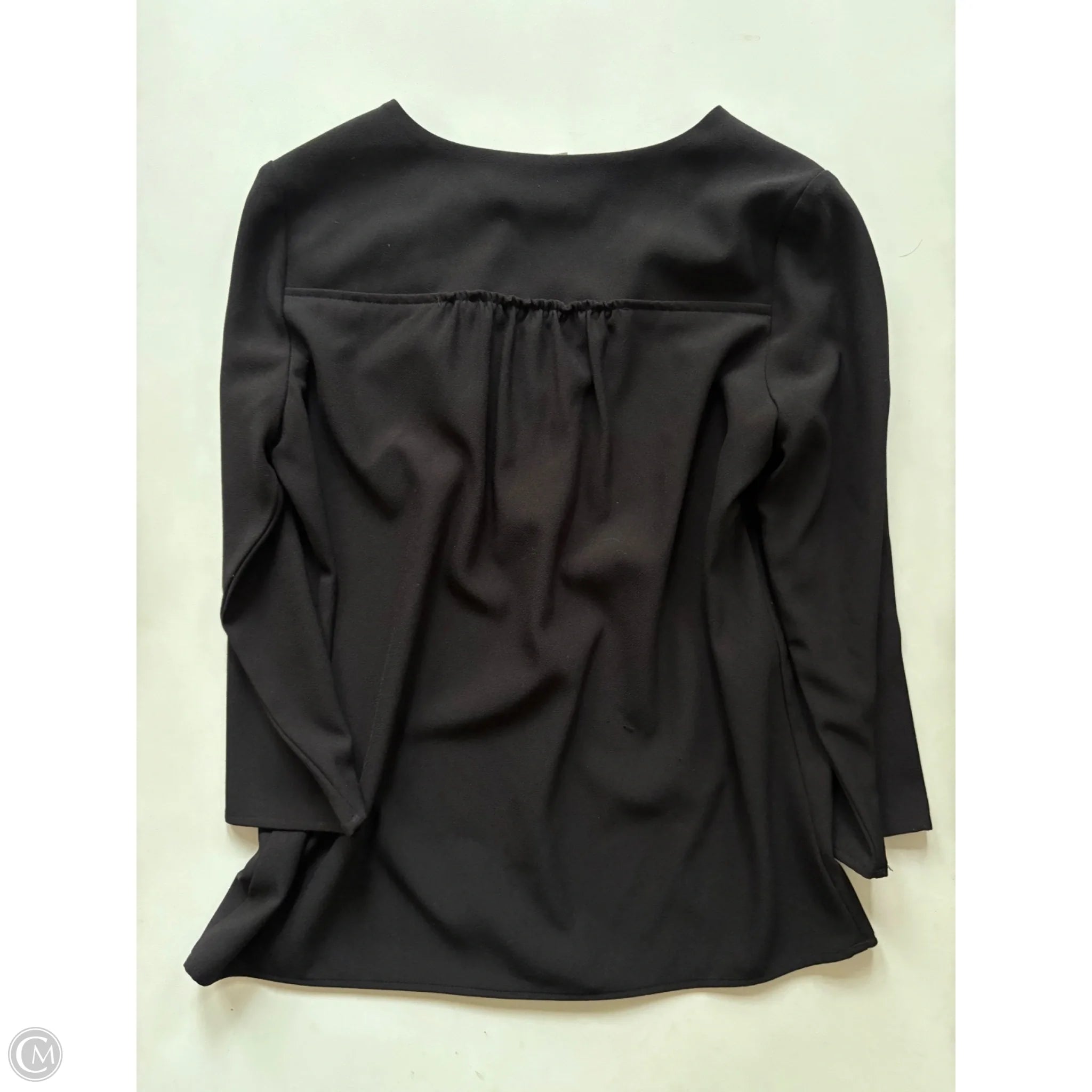 Top Long Sleeve By C & E  In Black, Size: S - Image 2