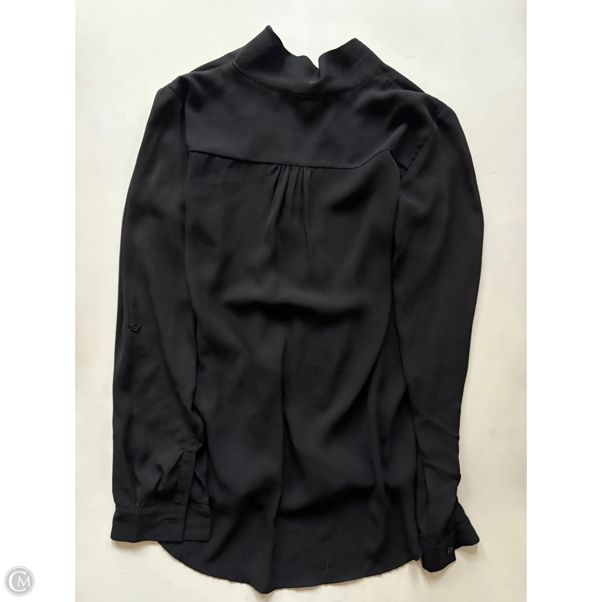 Blouse Long Sleeve By Pleione In Black, Size: Xs - Image 2