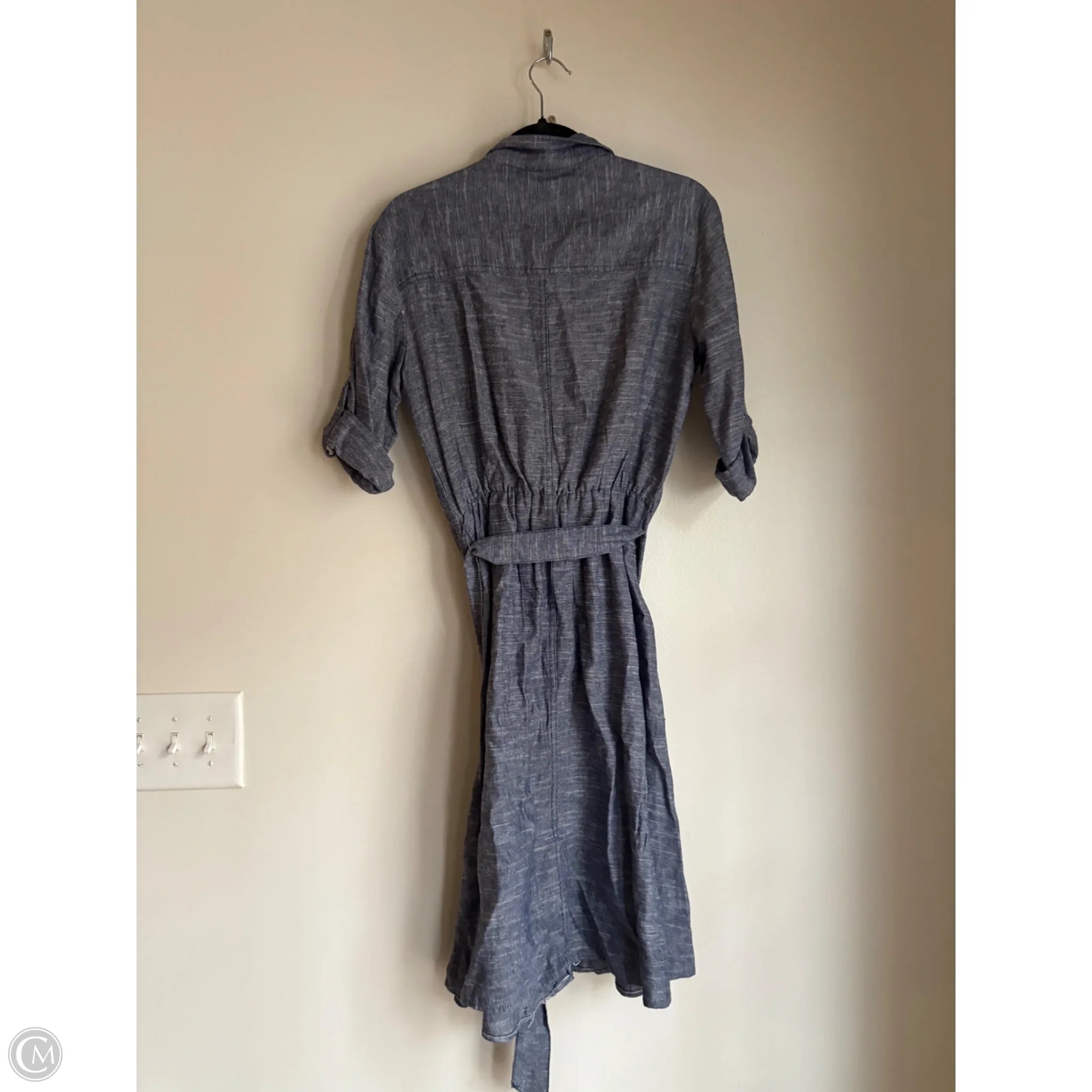 Dress Casual Midi By Max Studio In Blue, Size: Xs - Image 2