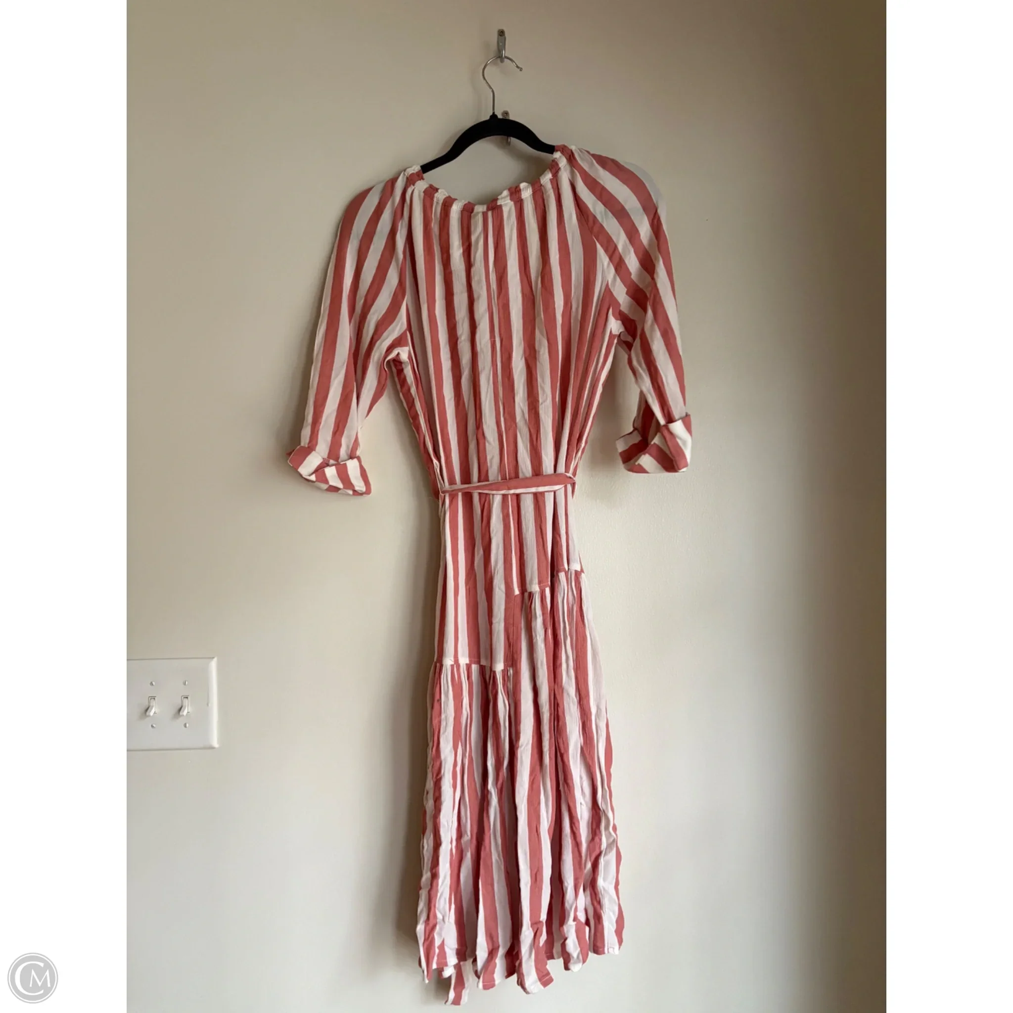 Dress Casual Midi By Violet And Claire In Striped Pattern, Size: S - Image 2
