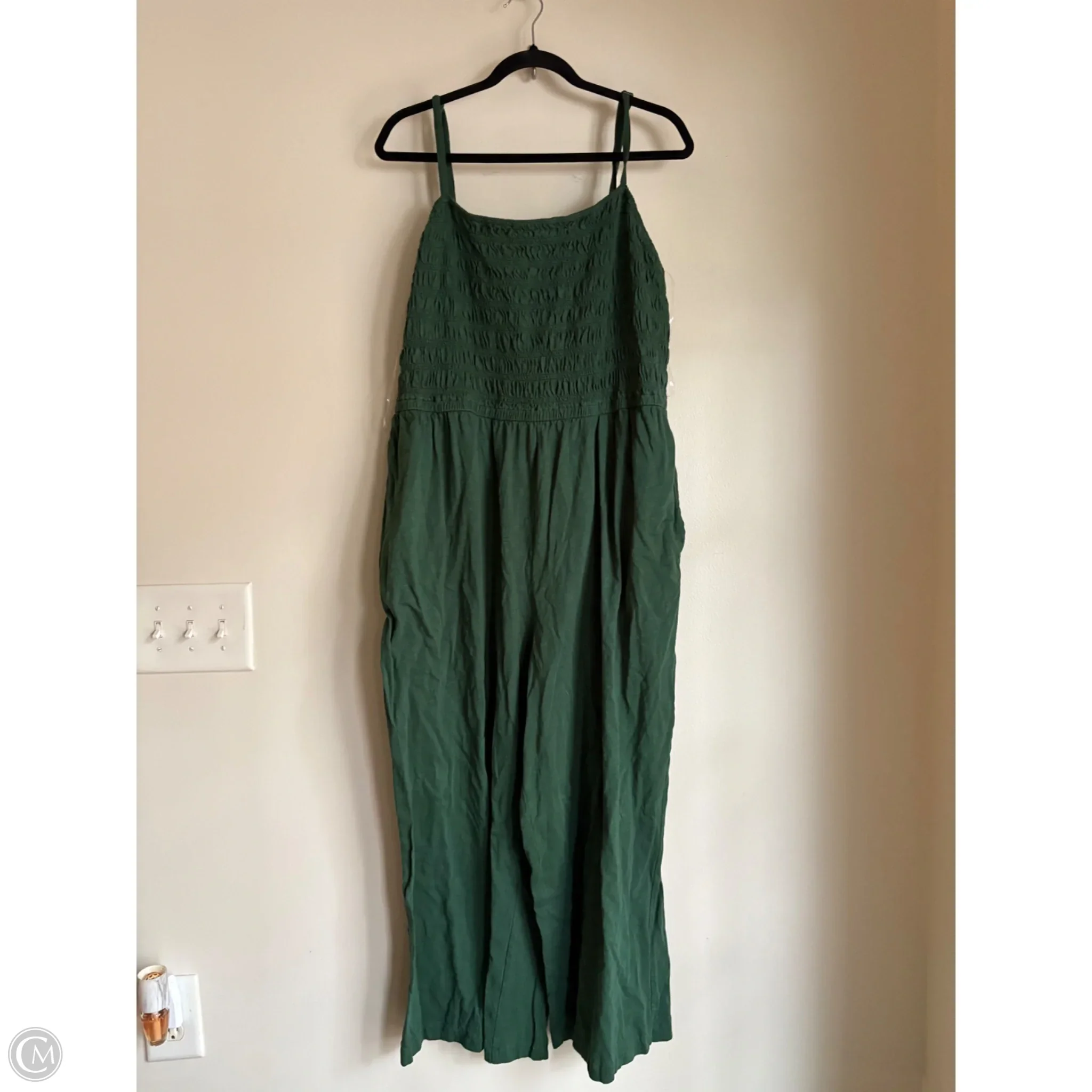 Jumpsuit By Lane Bryant In Green, Size: 2x - Image 1
