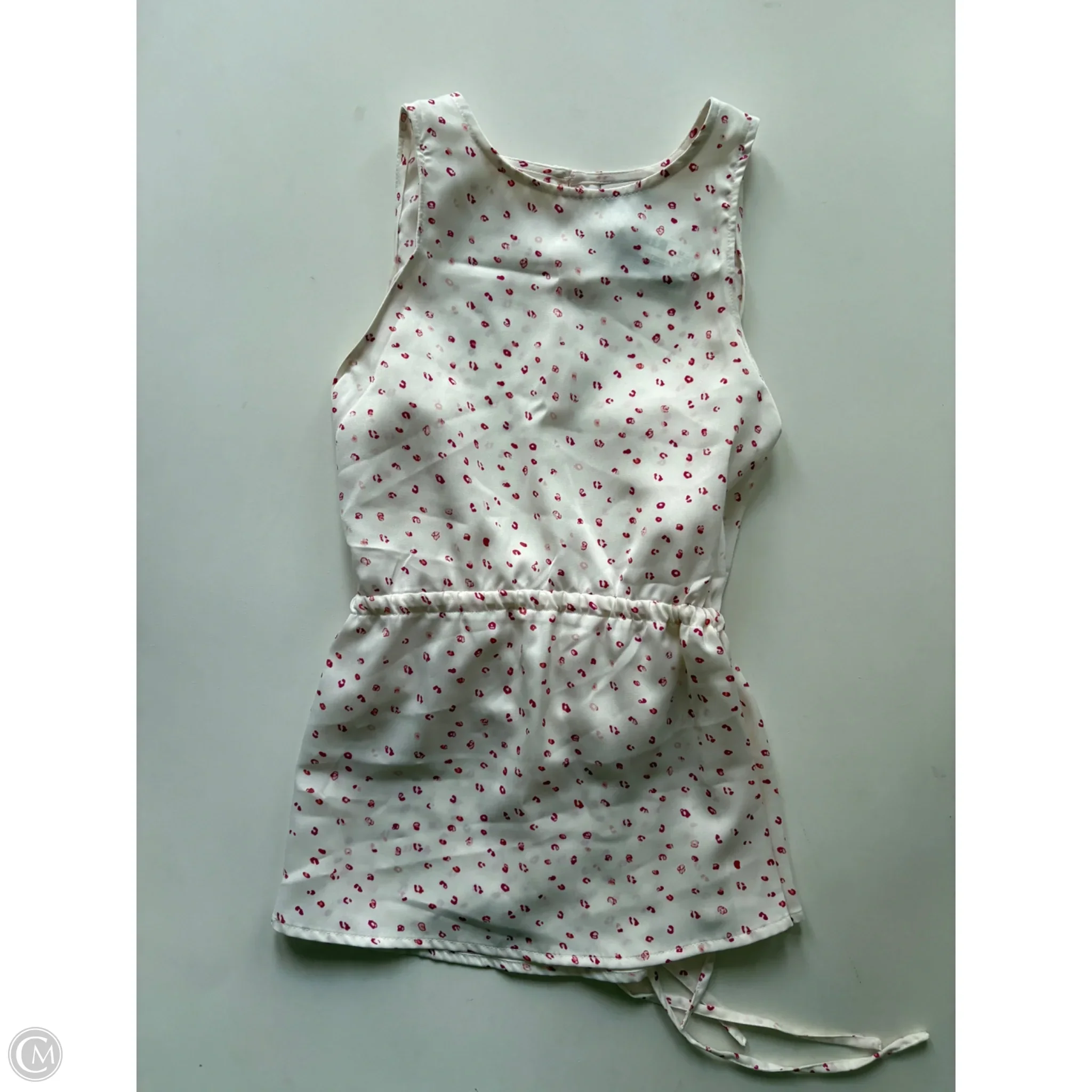 Blouse Sleeveless By Worthington In Cream, Size: Xs - Image 1