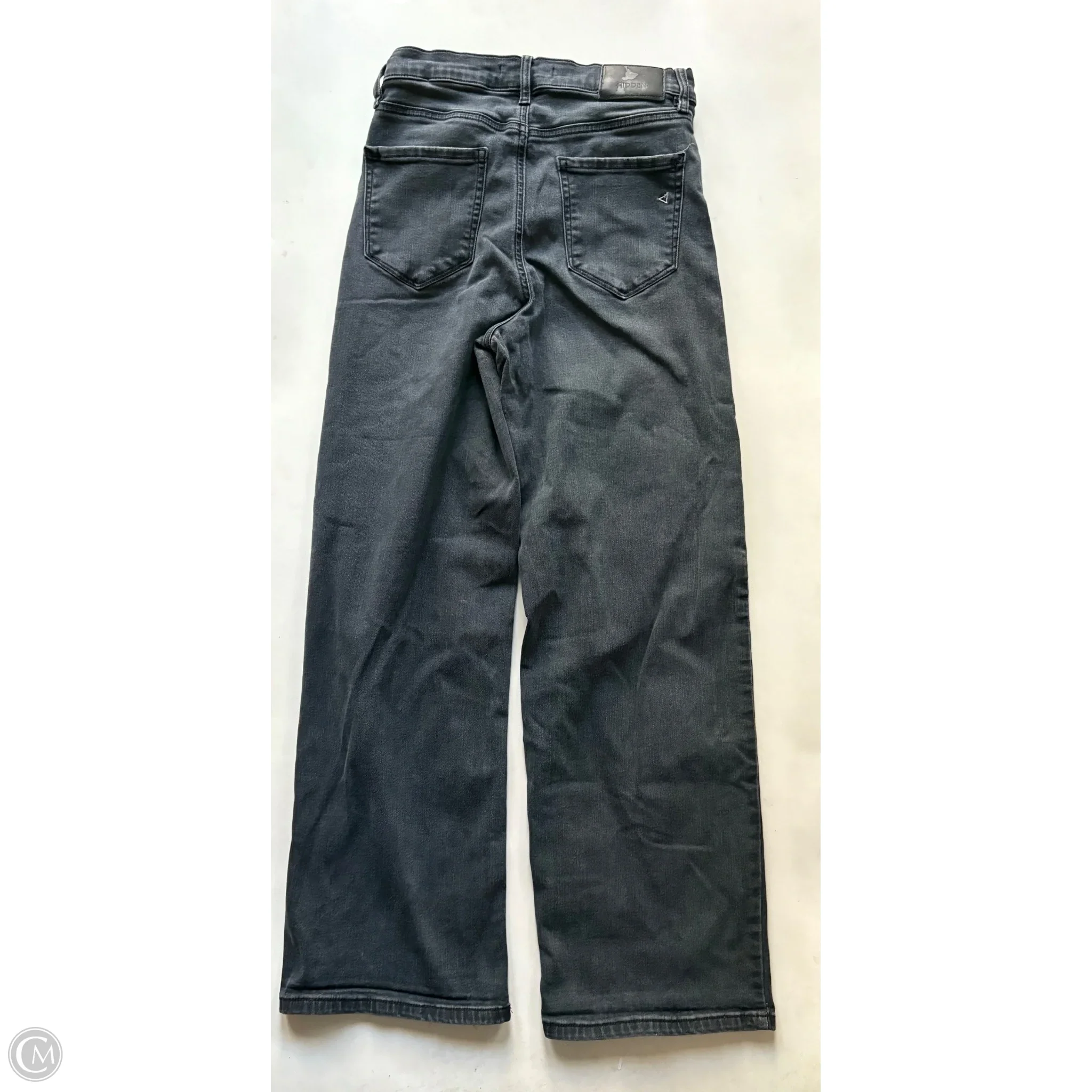Jeans Wide Leg By Hidden In Black, Size: 8 - Image 2
