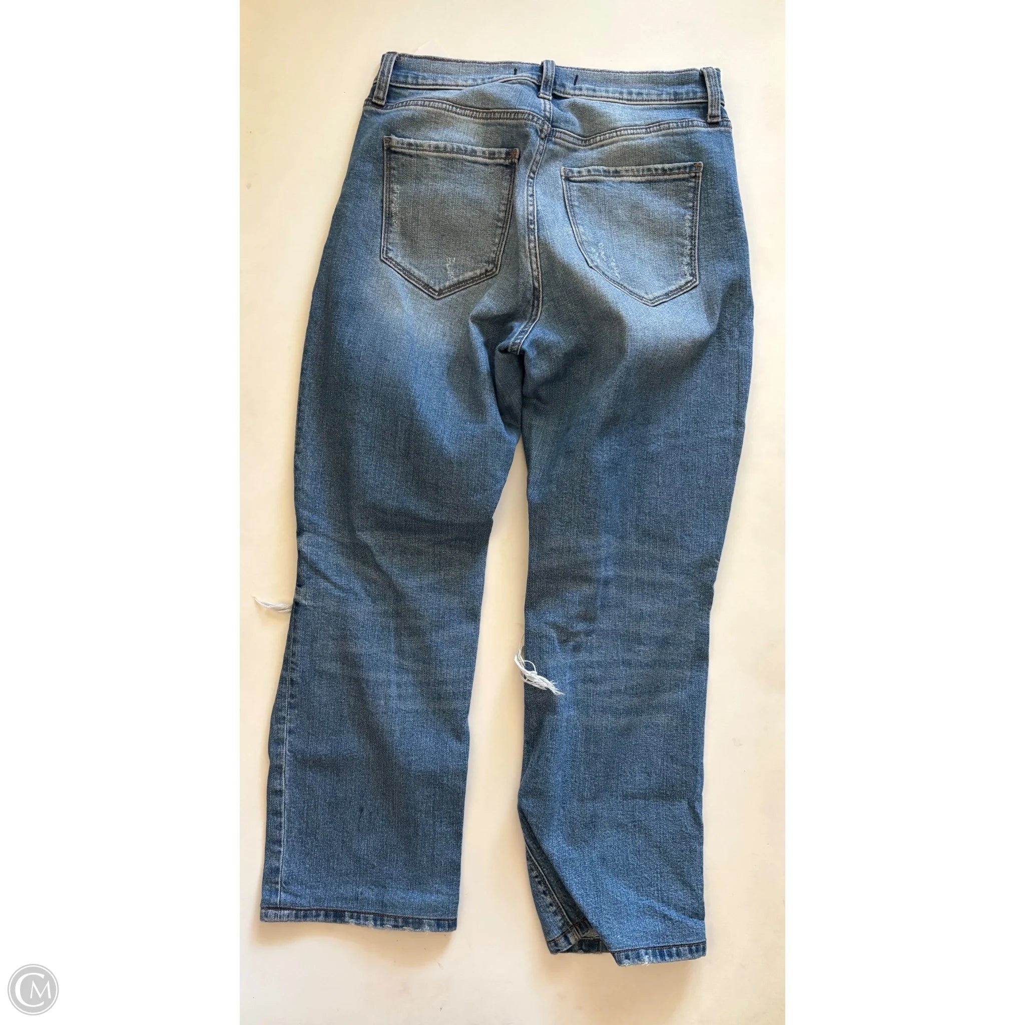 Jeans Straight By Willow & Root In Blue, Size: 6 - Image 2