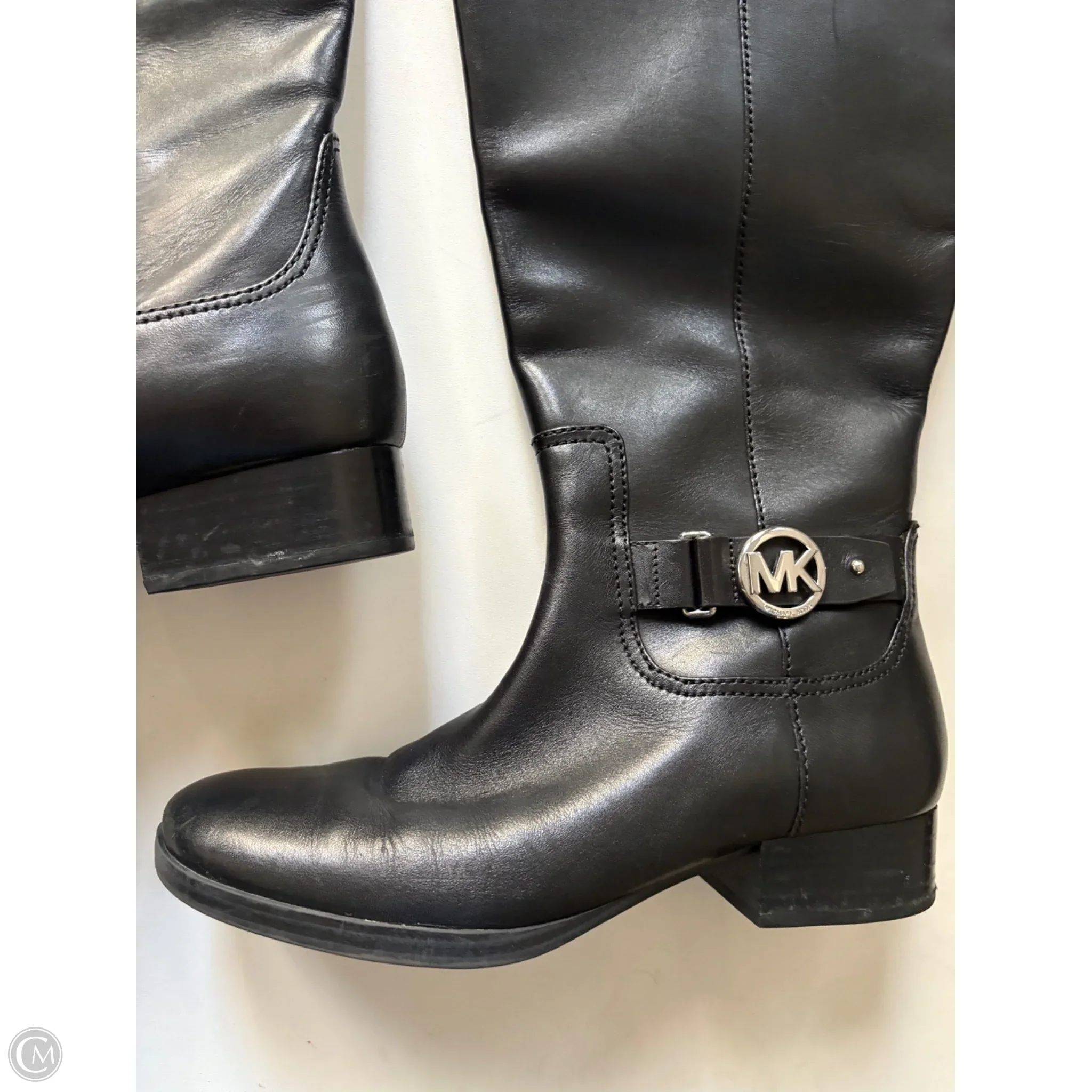 Boots Designer By Michael Kors In Black, Size: 8 - Image 3