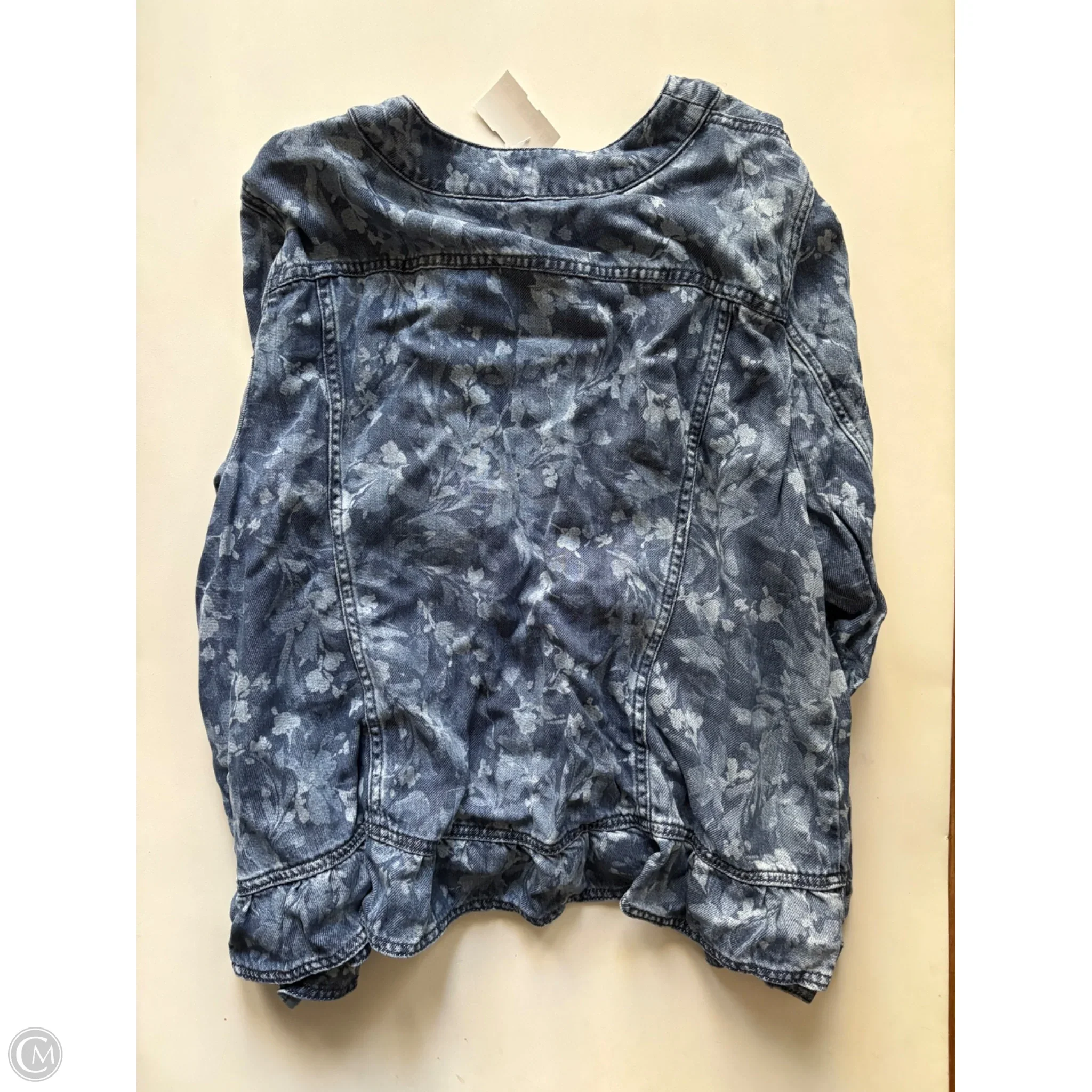 Jacket Denim By Chicos In Blue, Size: 2x - Image 2