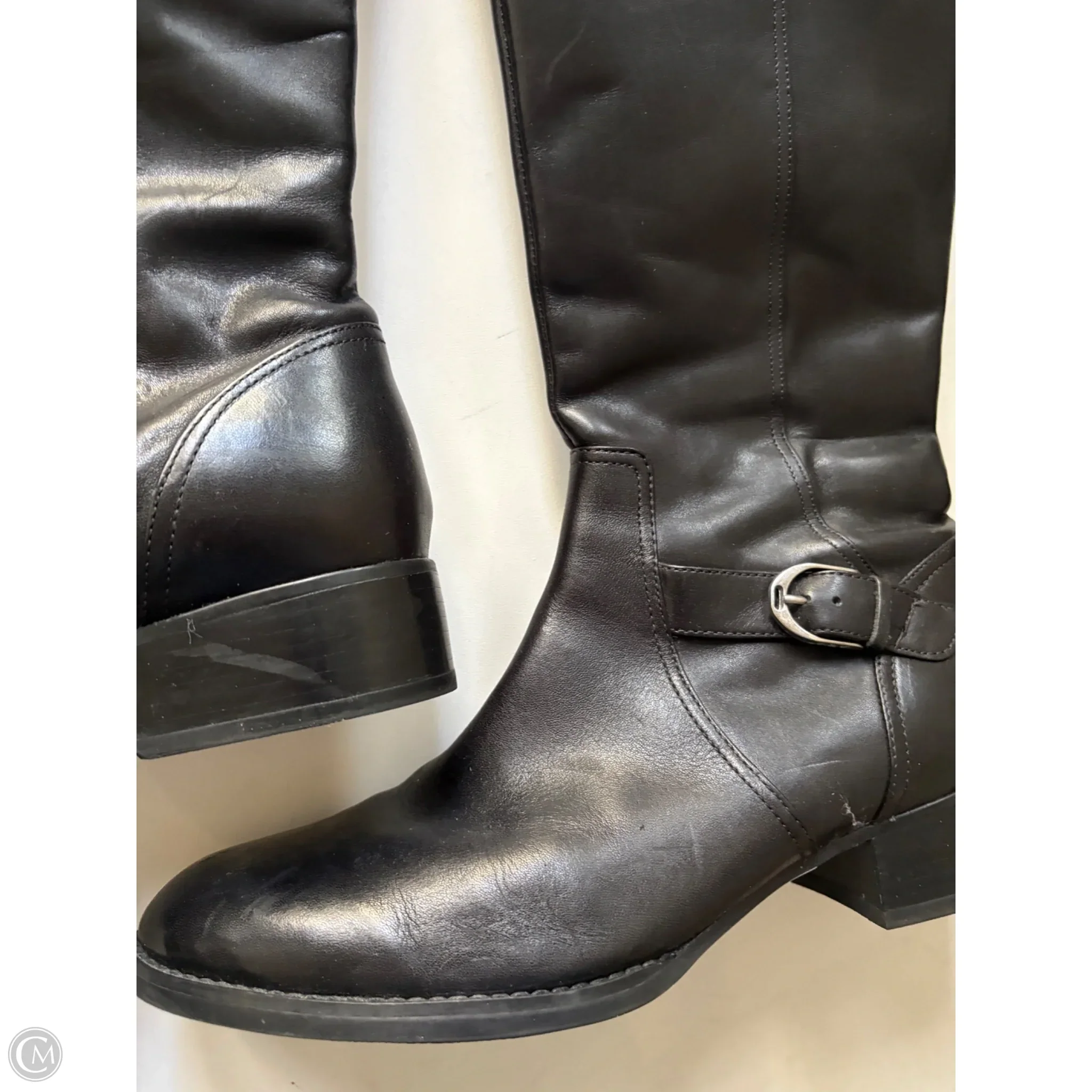 Boots Knee Heels By Ariat In Black, Size: 11 - Image 3