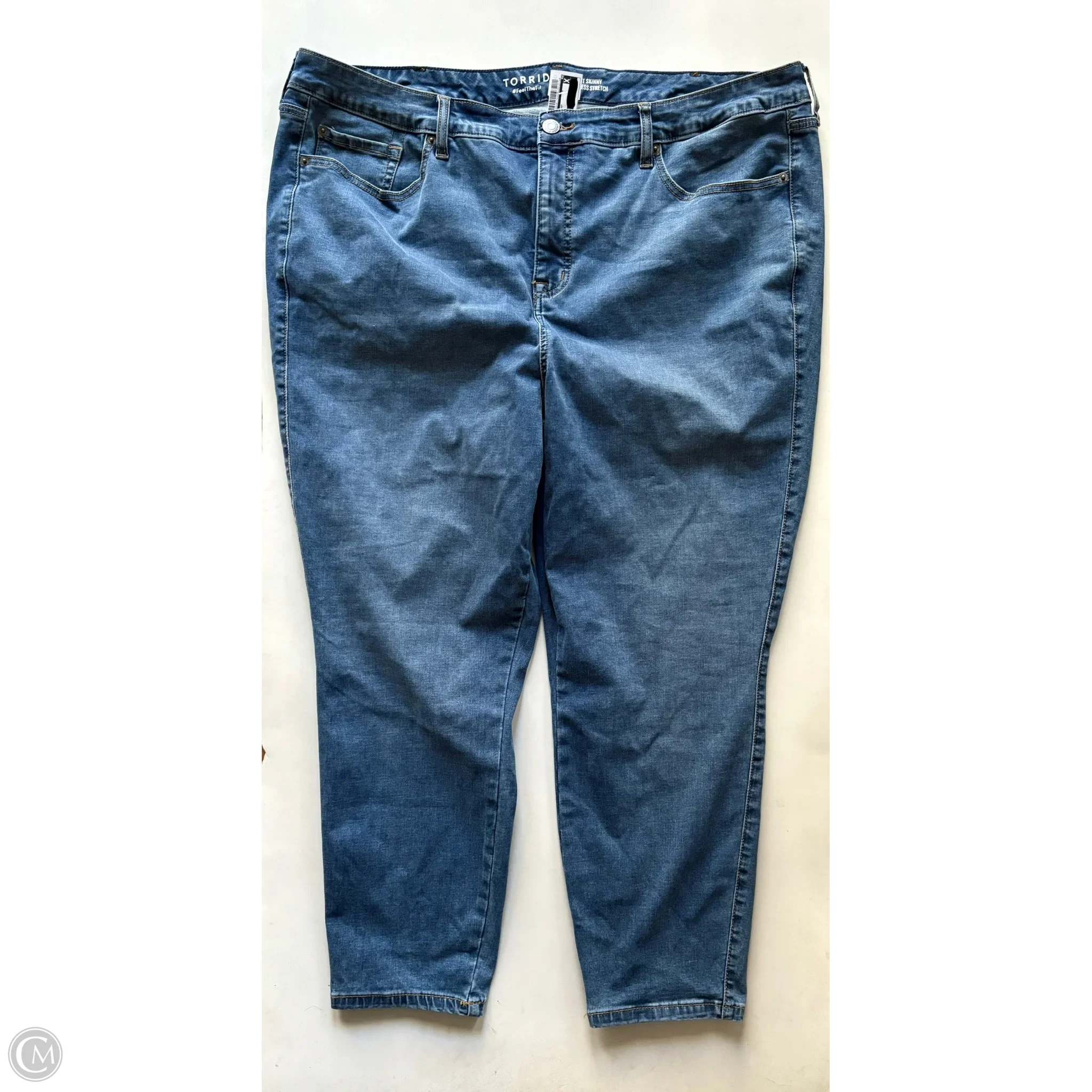 Jeans Straight By Torrid In Blue, Size: 22 - Image 1