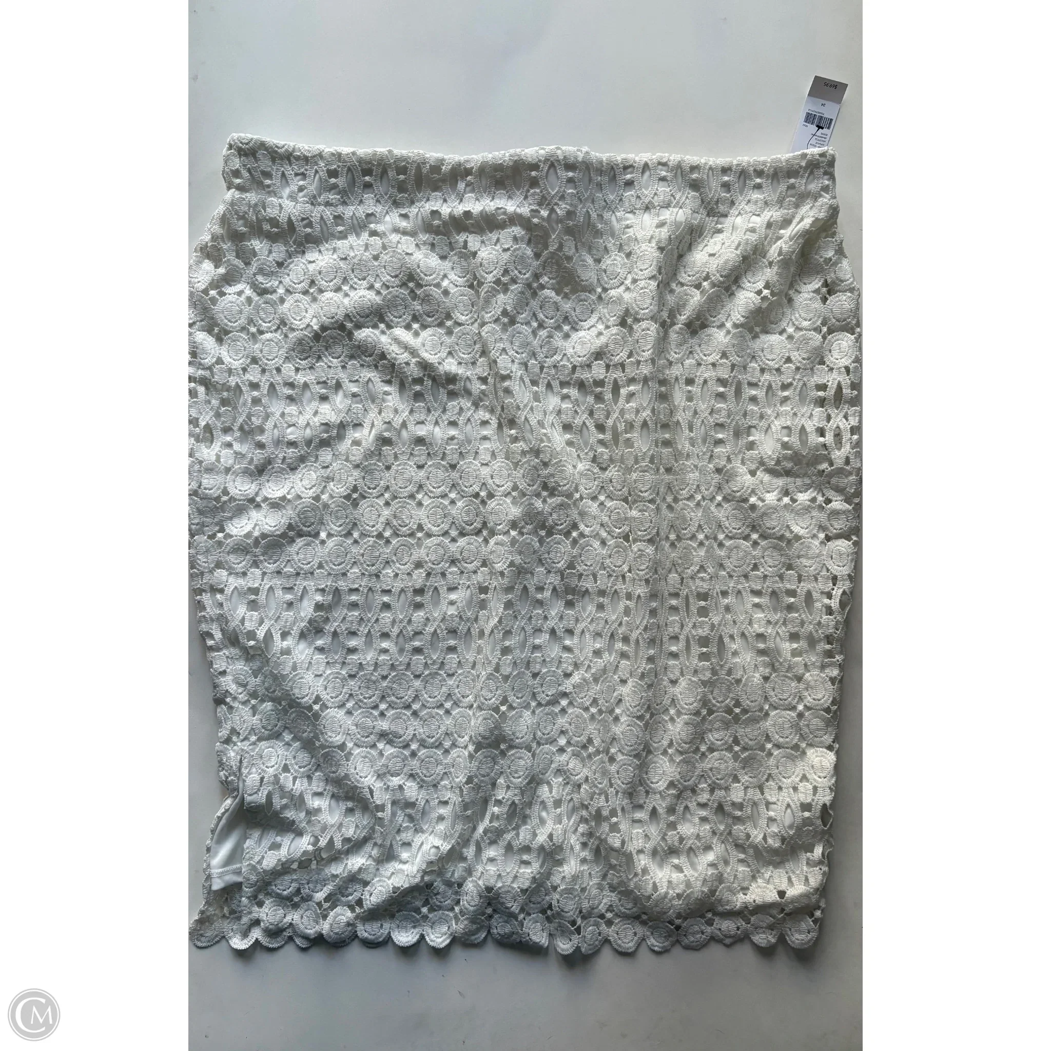 Skirt Midi By Lane Bryant In White, Size: 24 - Image 1