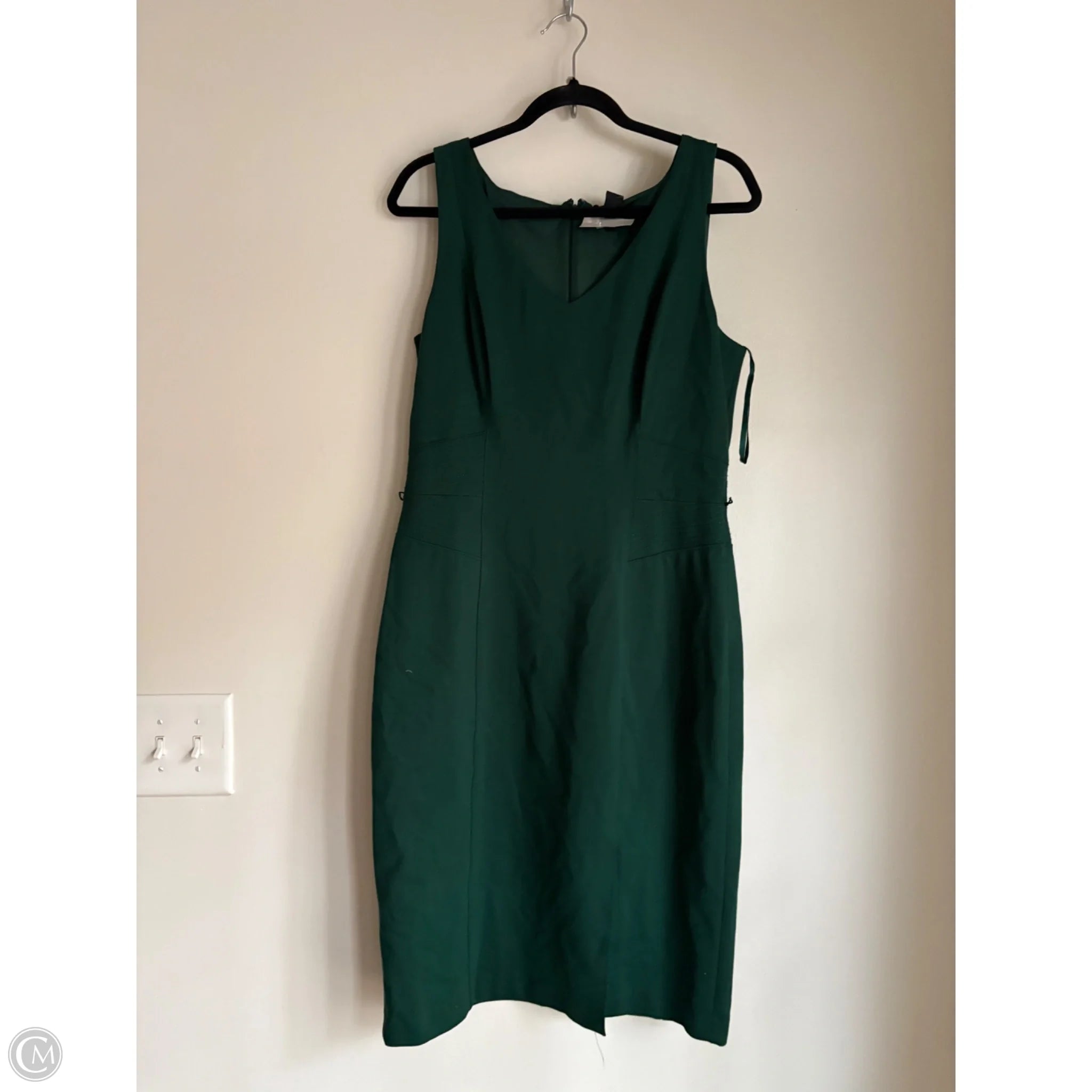 Dress Work By White House Black Market In Green, Size: L - Image 1