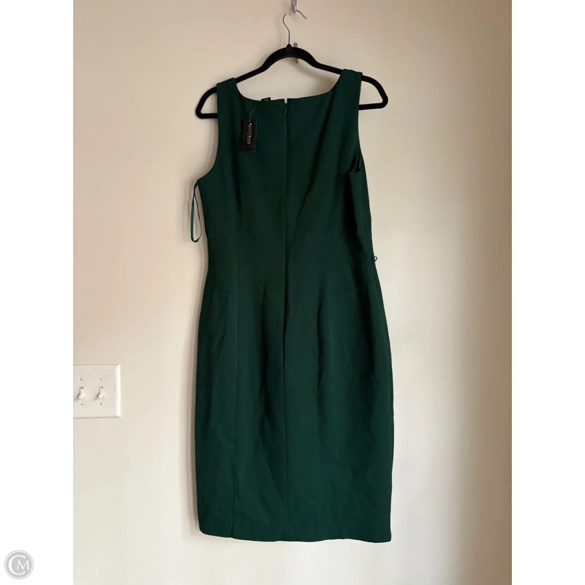 Dress Work By White House Black Market In Green, Size: L - Image 2