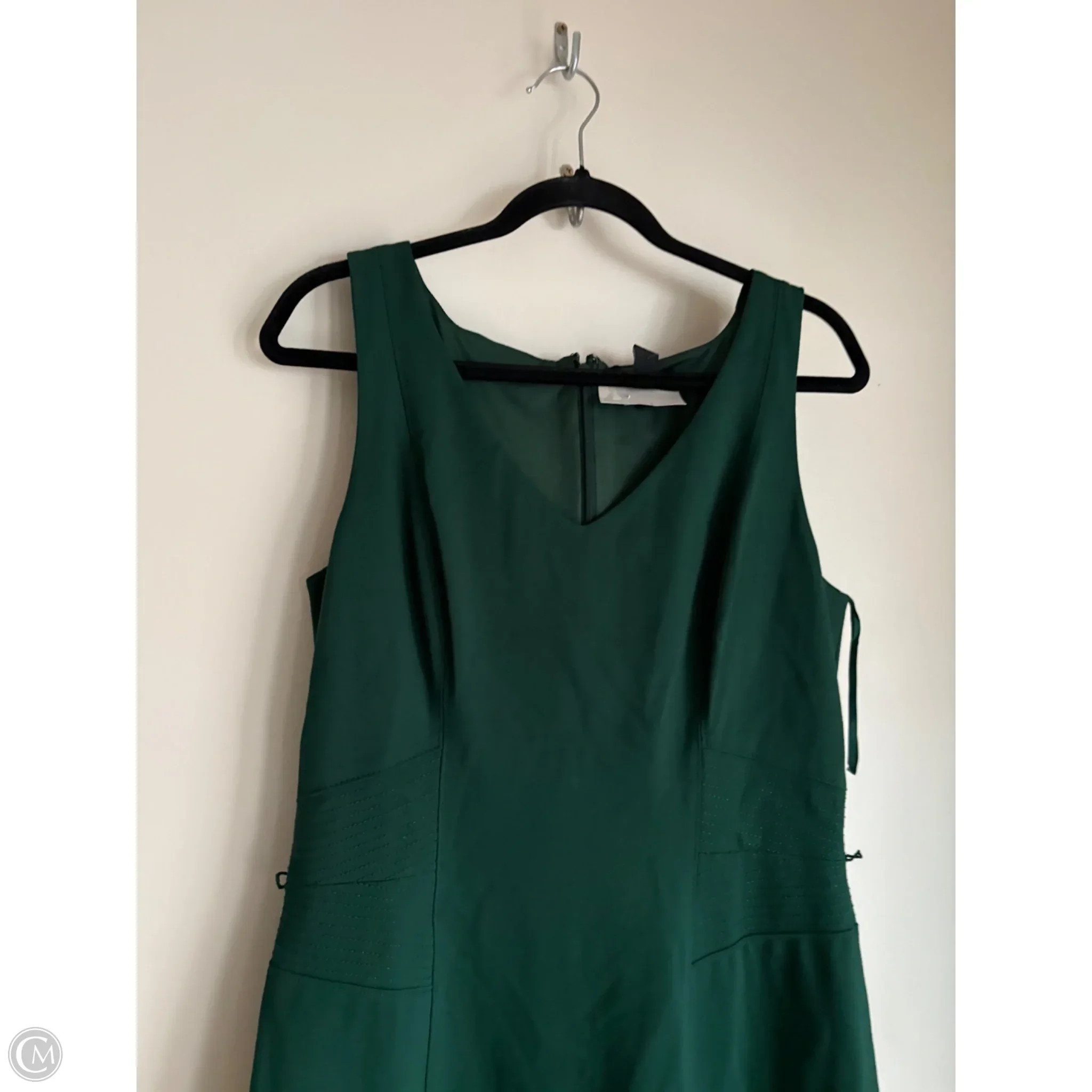 Dress Work By White House Black Market In Green, Size: L - Image 3