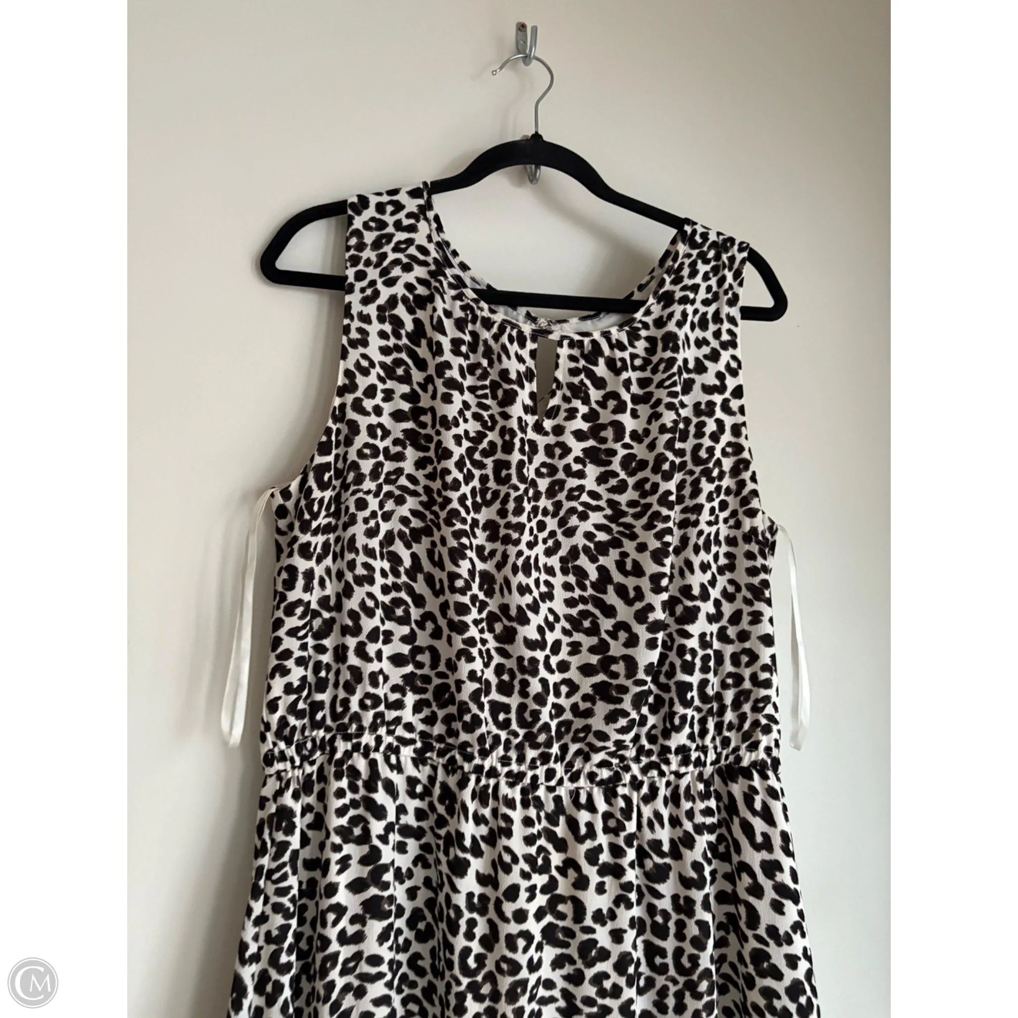 Dress Casual Midi By Talbots In Animal Print, Size: Xl - Image 3