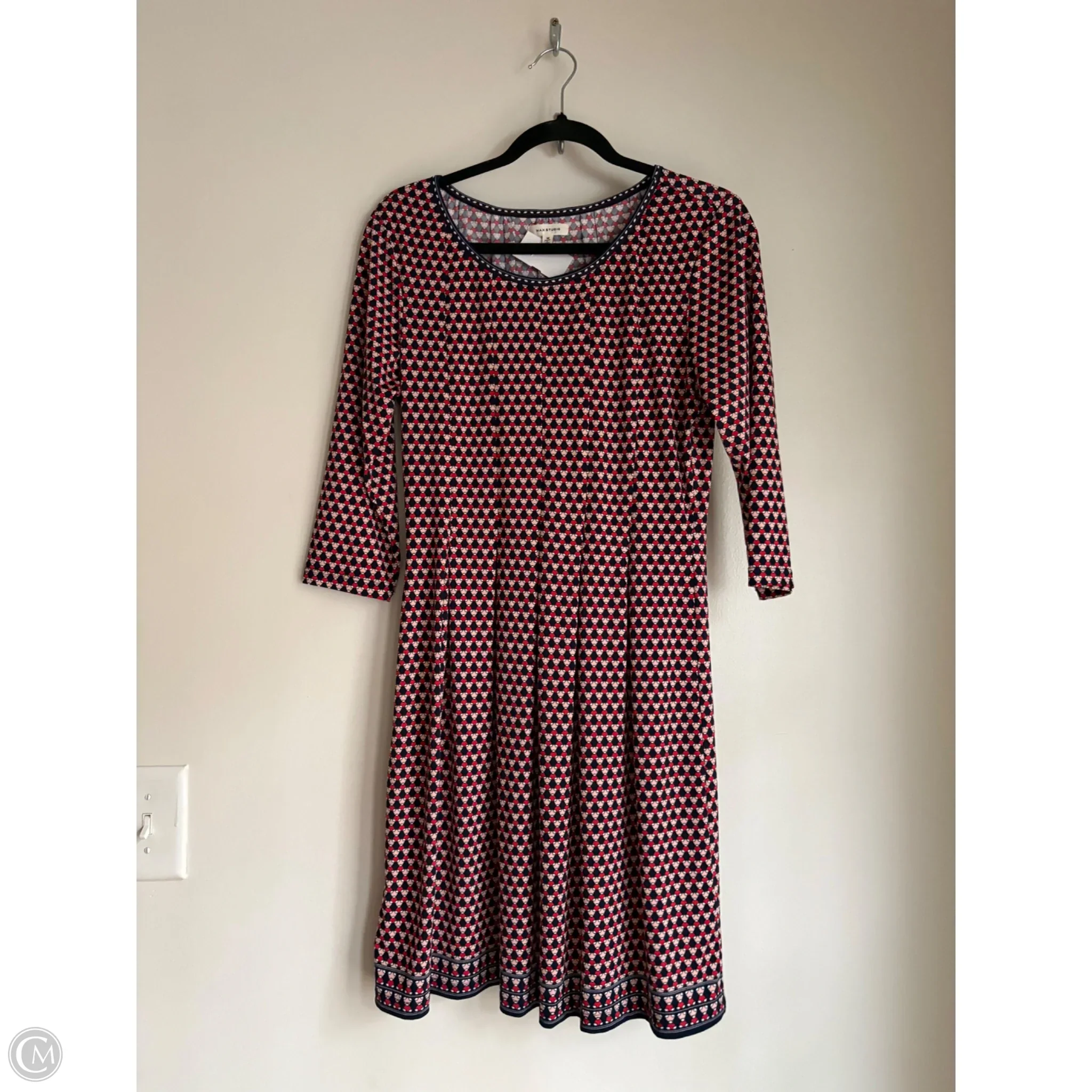 Dress Casual Midi By Max Studio In Multi-colored, Size: M - Image 1