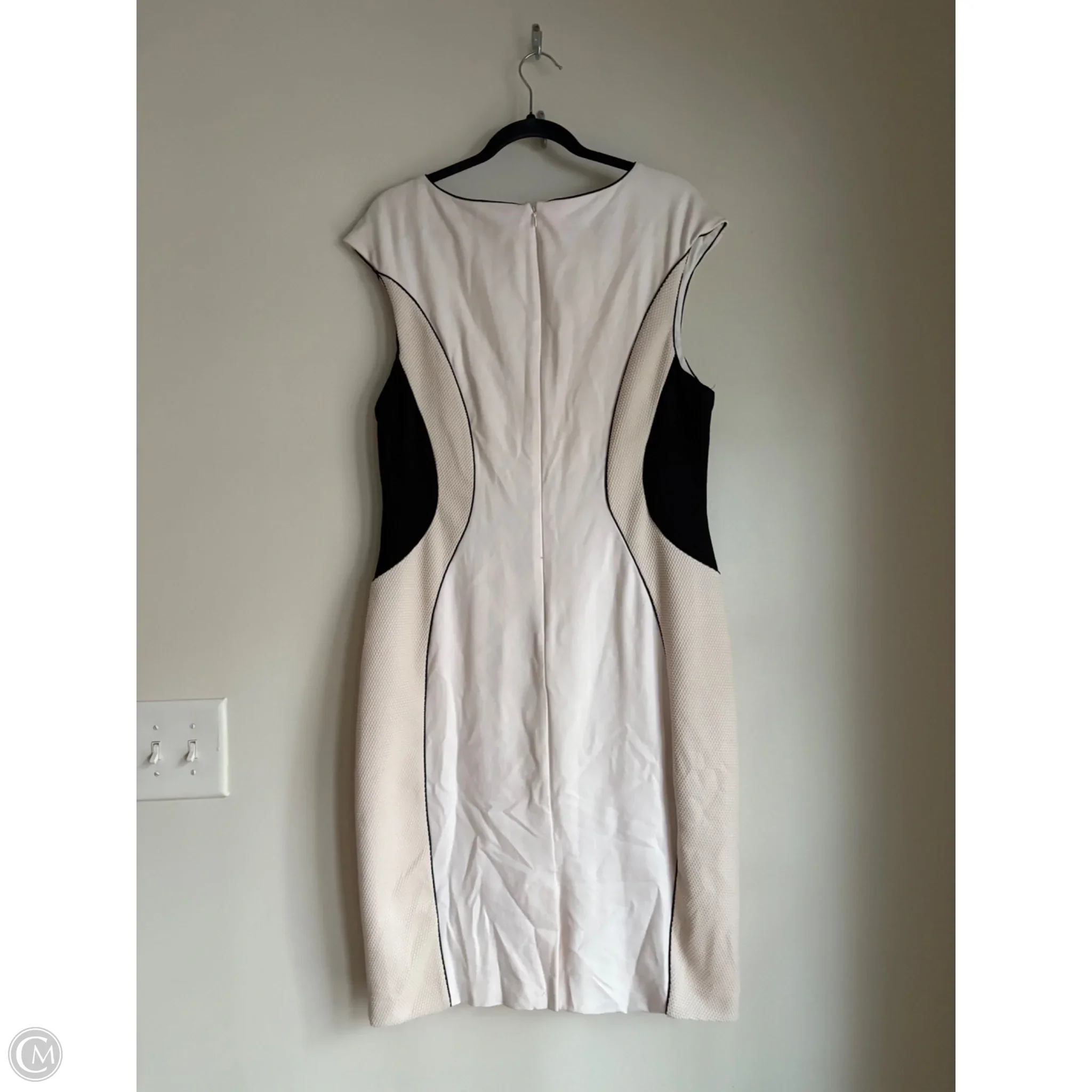 Dress Work By Ann Taylor In Cream, Size: L - Image 2