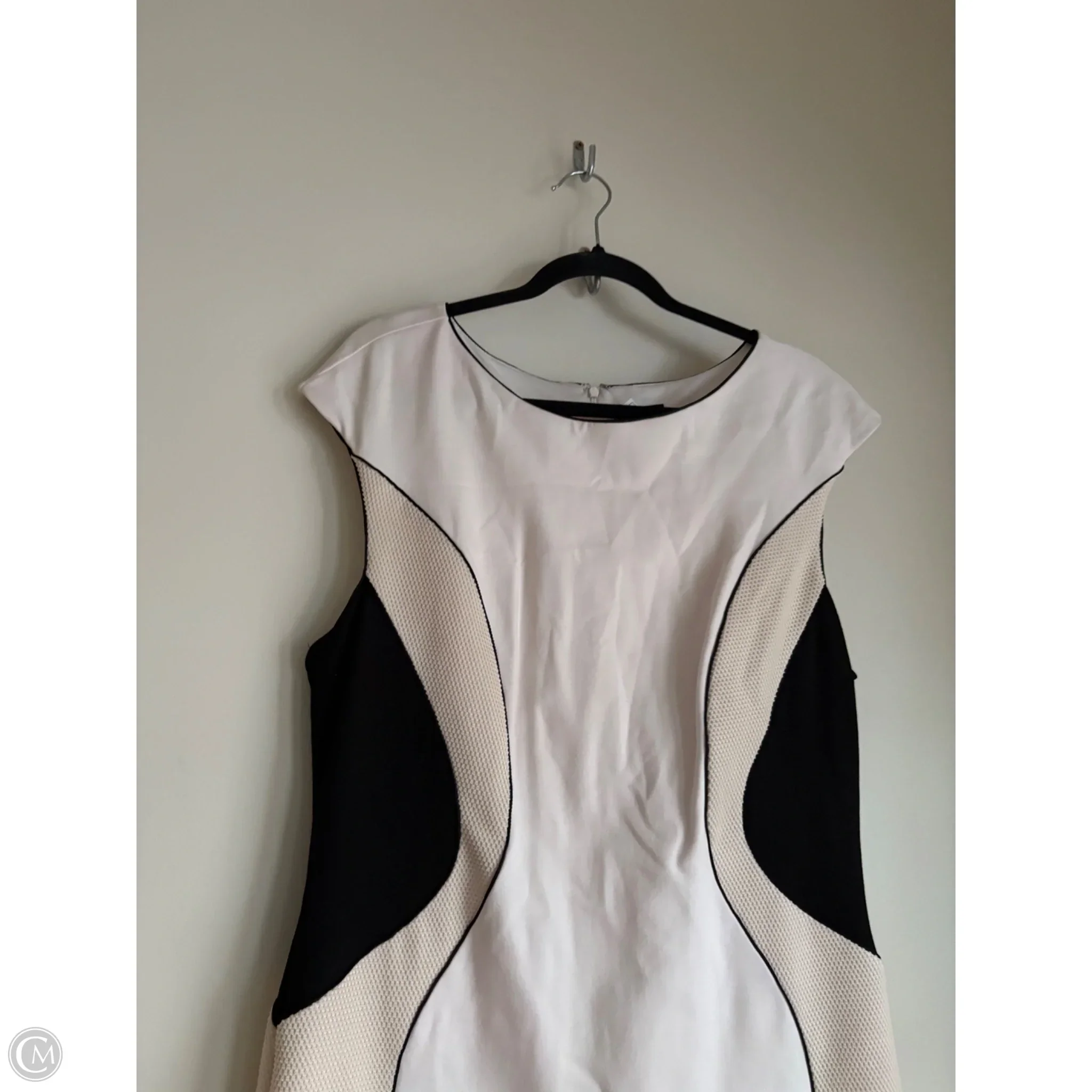 Dress Work By Ann Taylor In Cream, Size: L - Image 3
