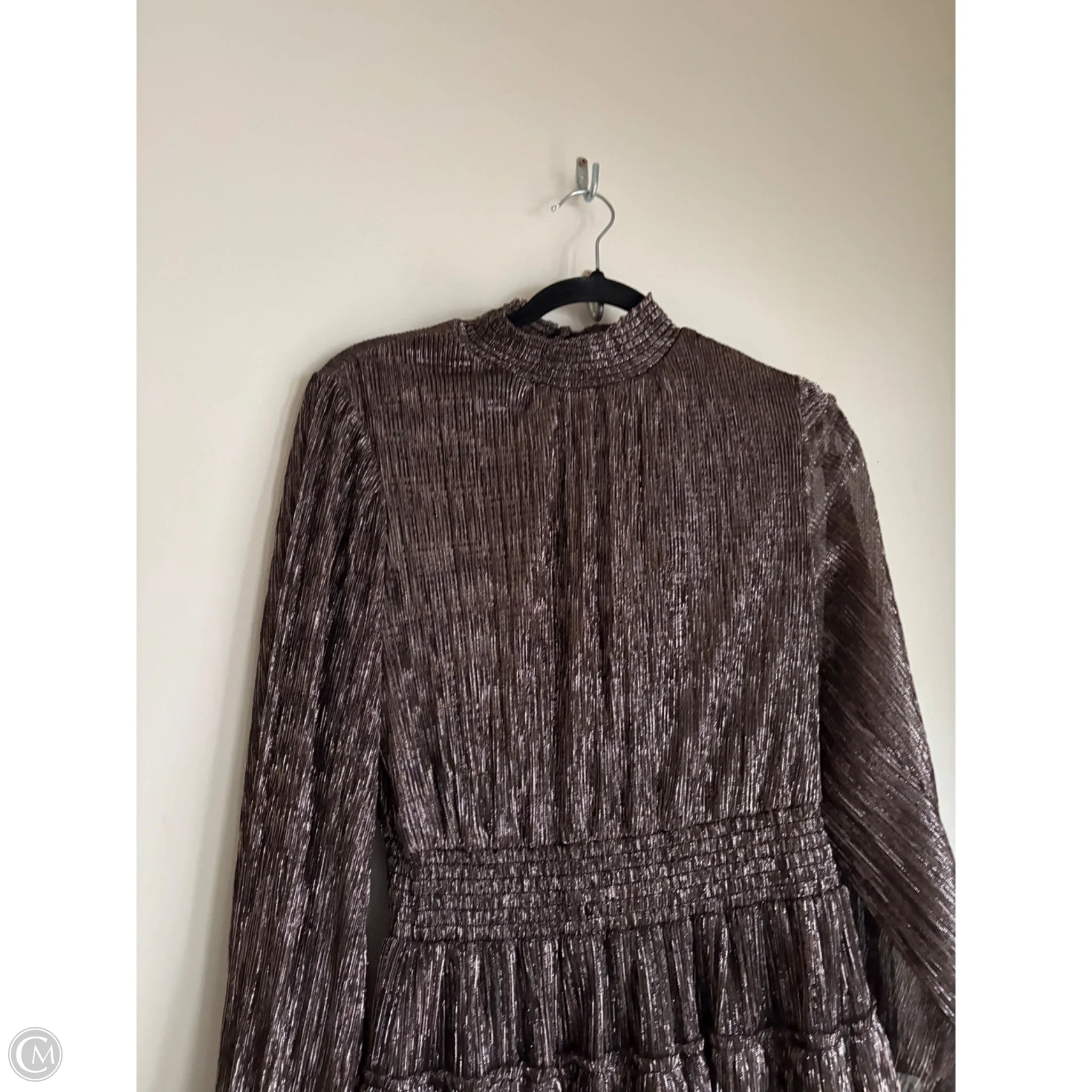 Dress Casual Midi By 1.state In Brown, Size: M - Image 3