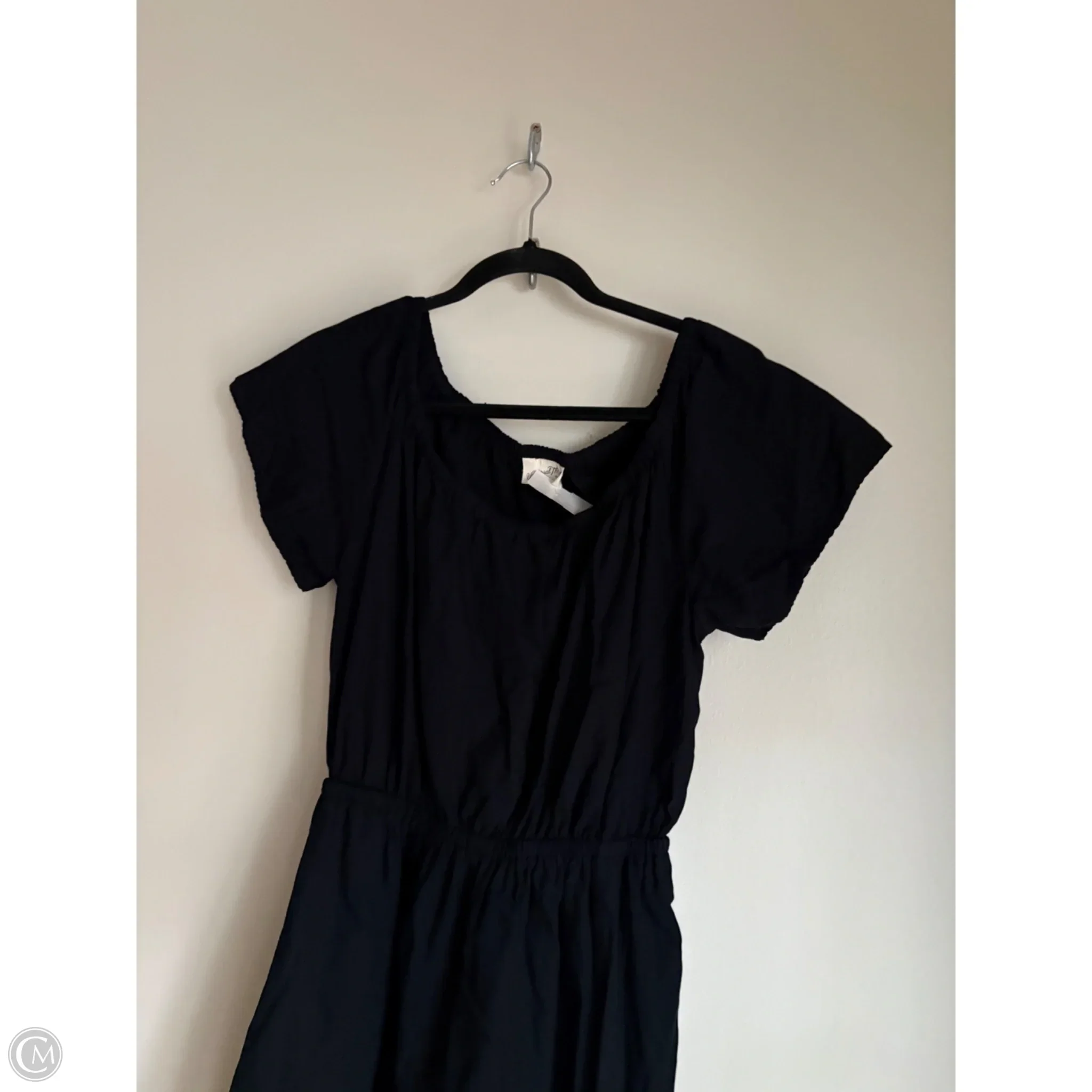 Dress Casual Midi By Universal Thread In Black, Size: M - Image 3