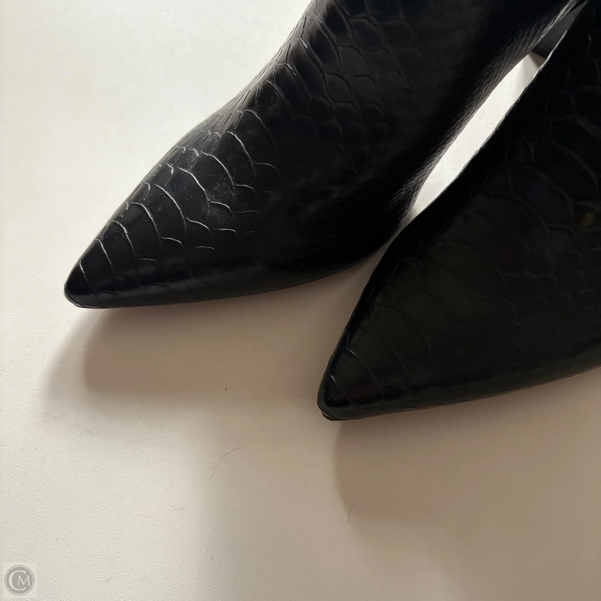 Boots Ankle Heels By Aldo In Black, Size: 10 - Image 3