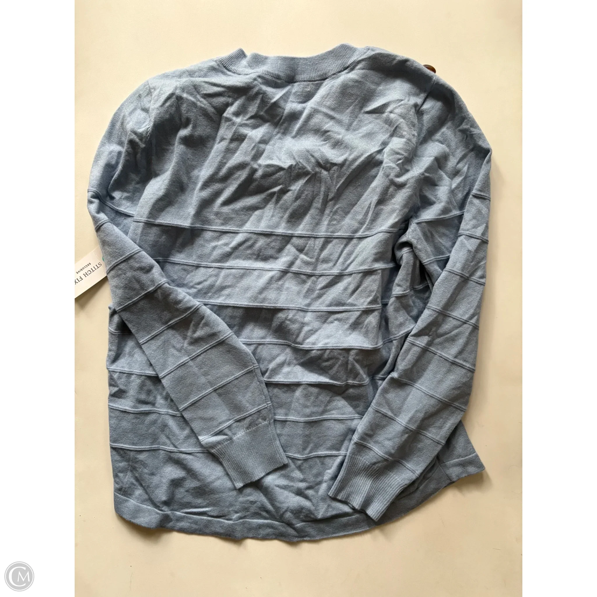 Sweater By Clover In Blue, Size: Xl - Image 2
