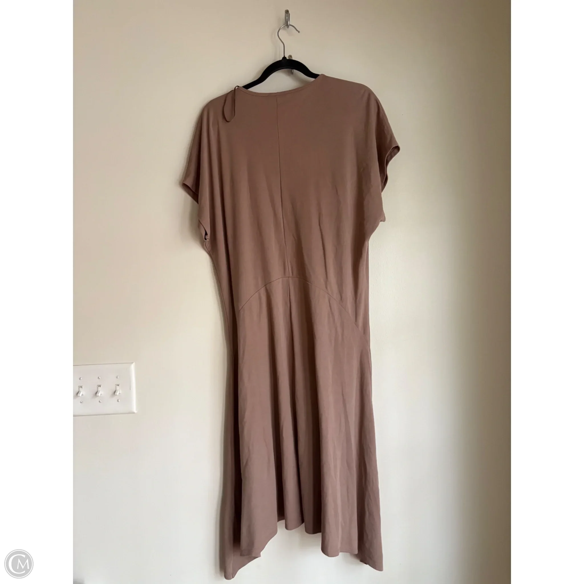 Dress Casual Maxi By Zara In Taupe, Size: S - Image 2