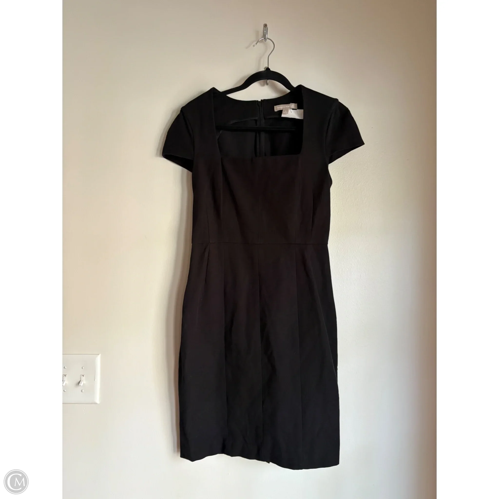 Dress Work By Banana Republic In Black, Size: M - Image 1