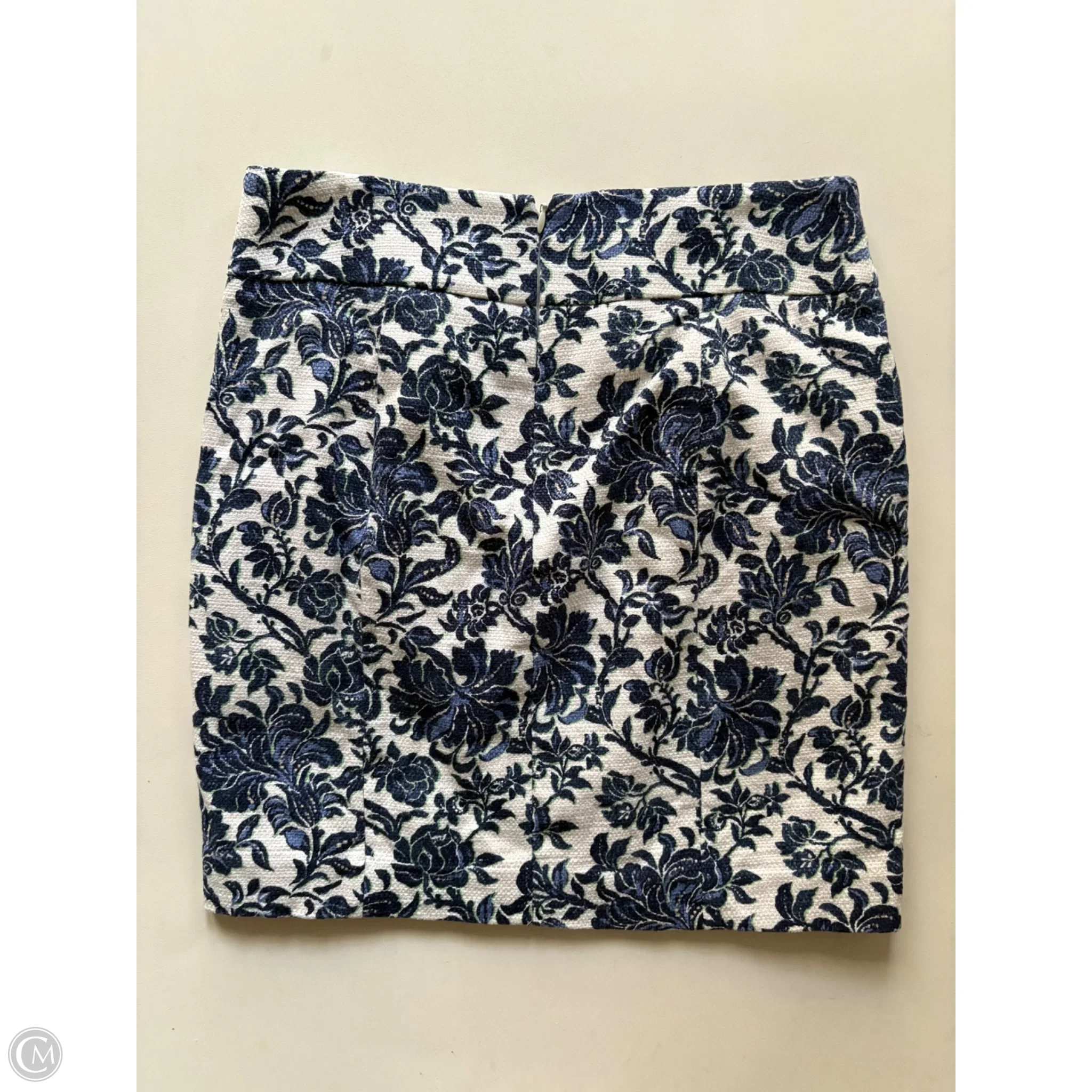 Skirt Mini & Short By Ann Taylor In Blue, Size: 4 - Image 2