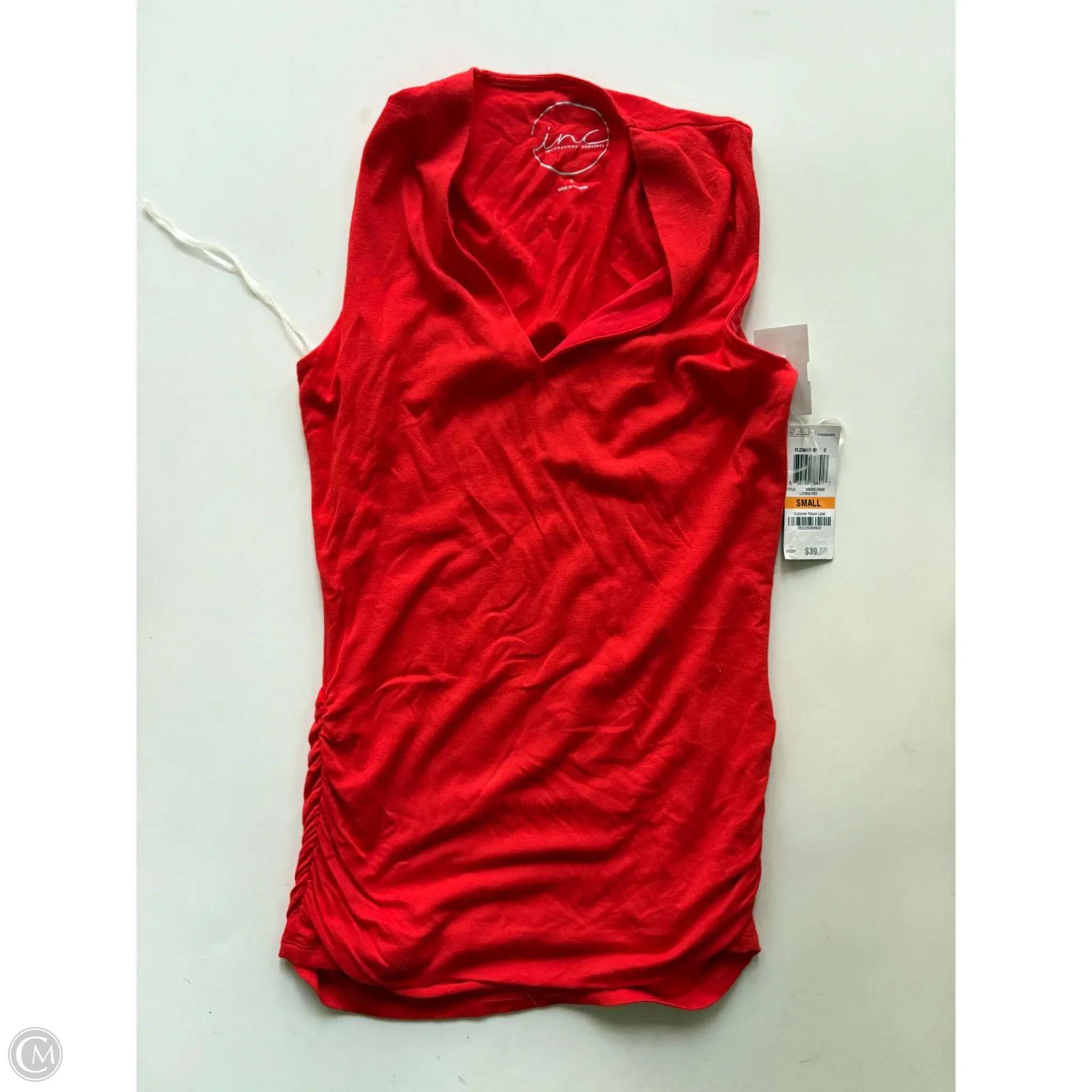 Tank Top By Inc In Orange, Size: S - Image 1